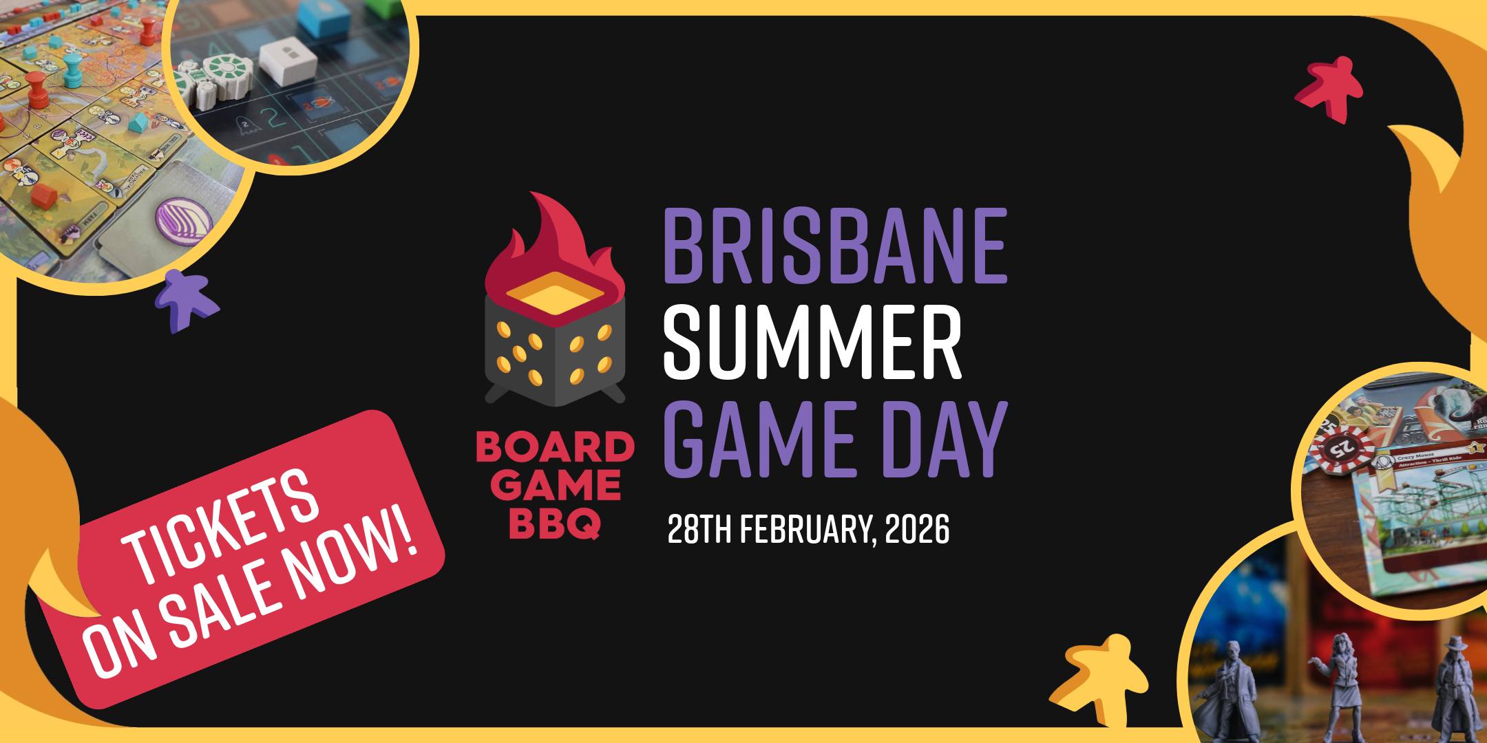 Board Game BBQ Facebook ad: Board Game BBQ Brisbane Game Day Summer 2026
