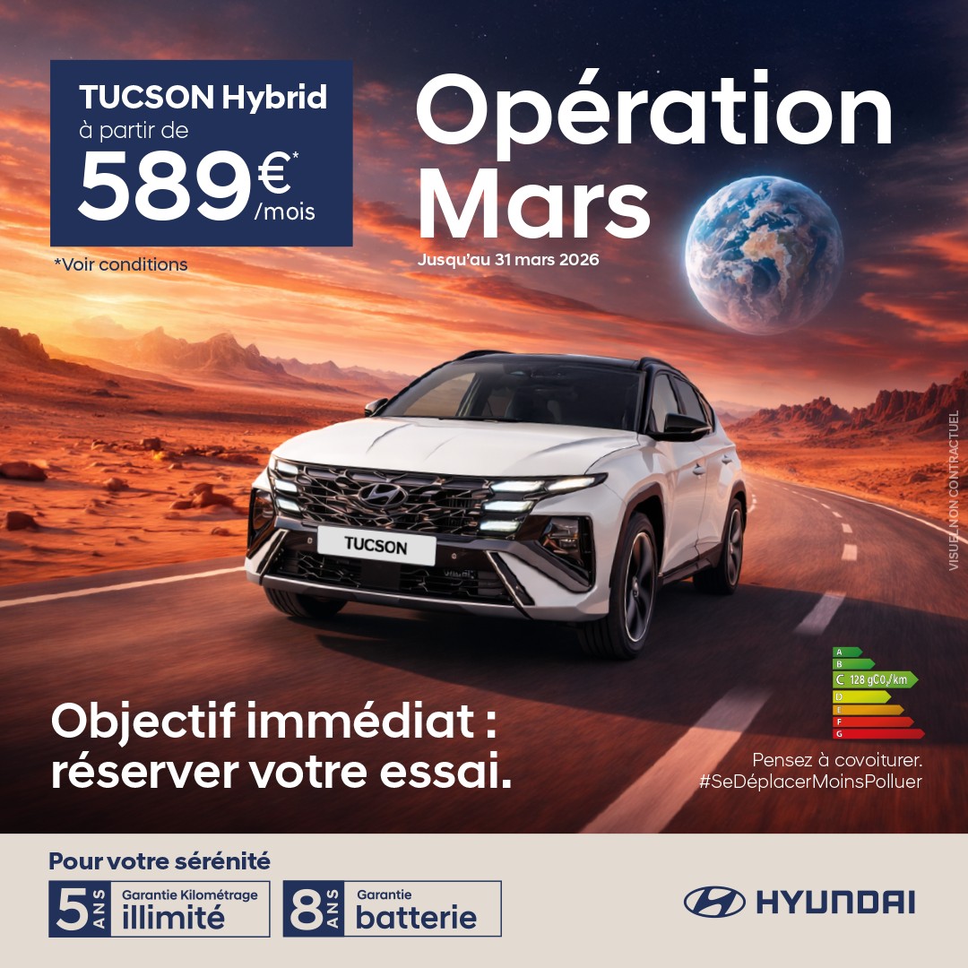Hyundai Réunion Facebook ad: Découvrez le Hyundai Tucson Hybride