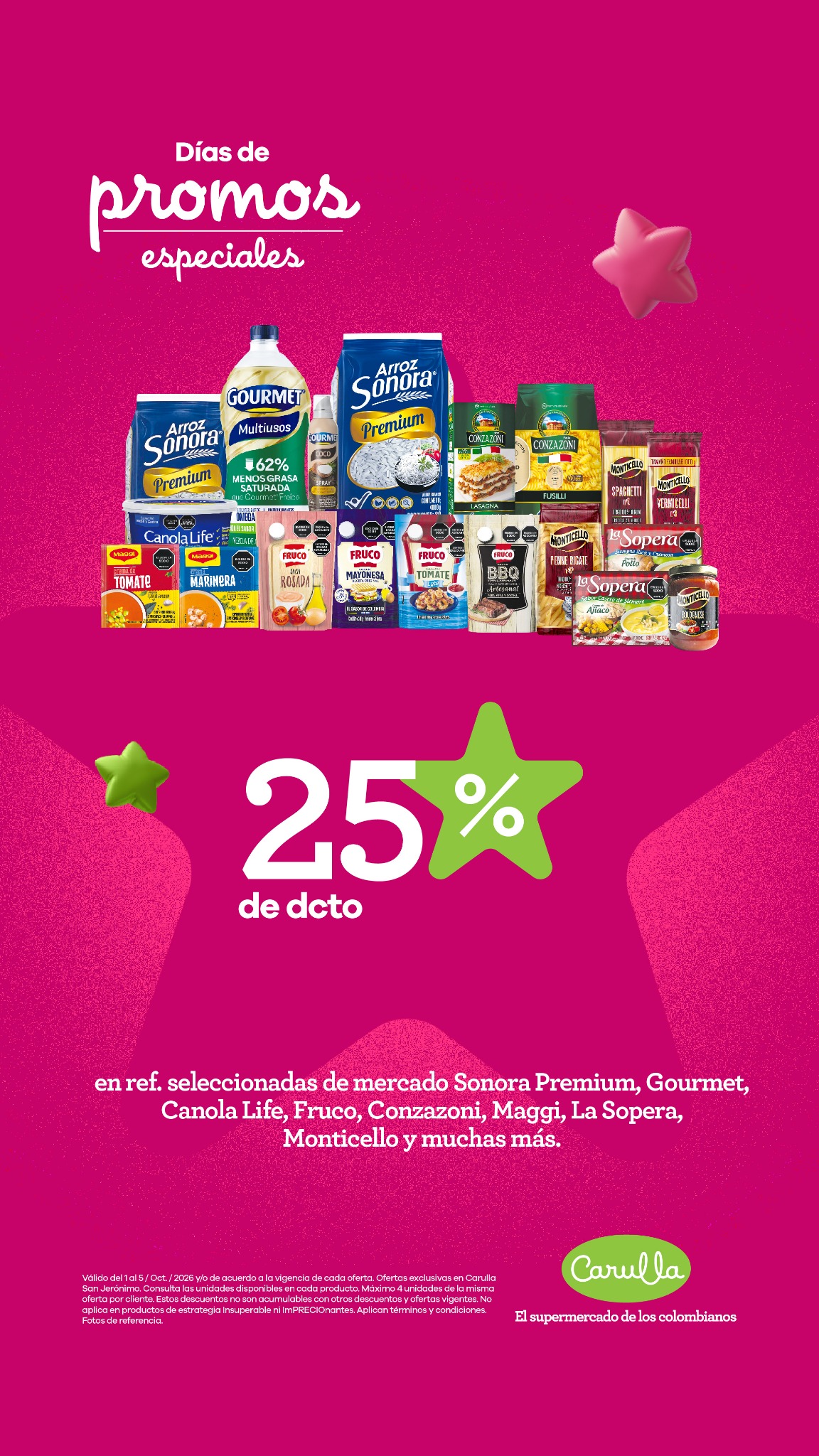 Carulla Facebook ad: Descubre las mejores marcas a precios increíbles y…