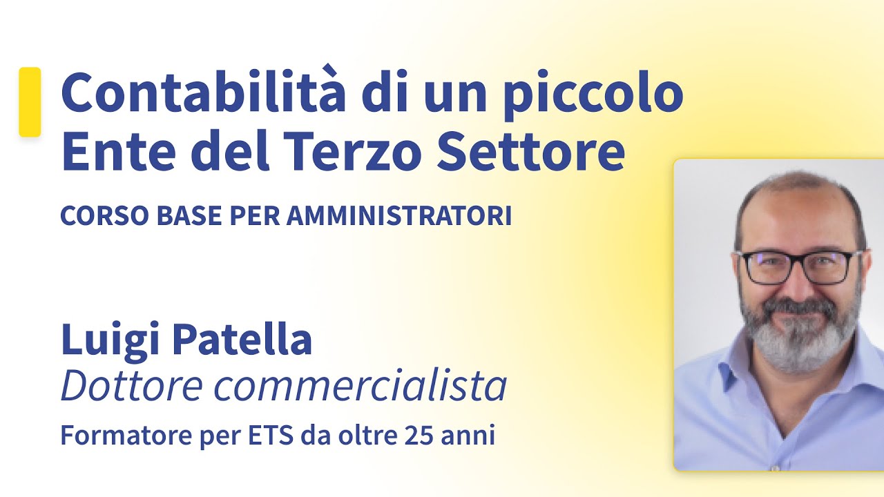 Banana Accounting Facebook ad: Webinar: La contabilità di un piccolo ETS - Aspetti…