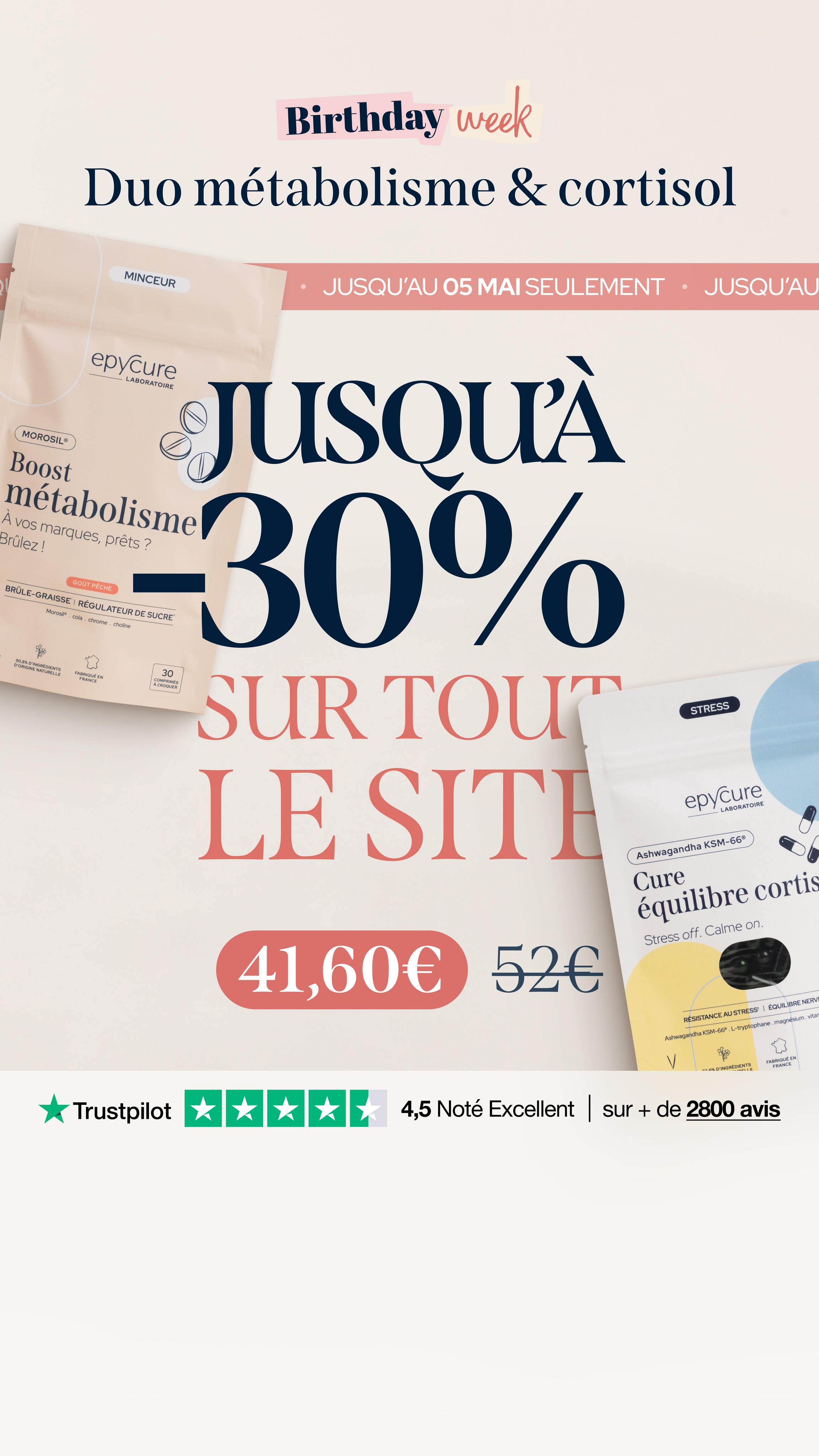Epycure Facebook ad