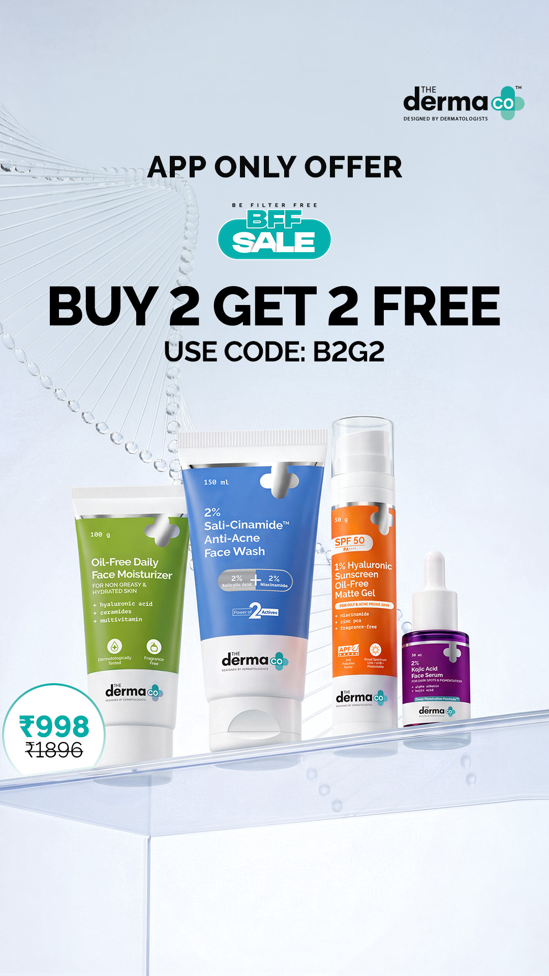 The Derma Co. Facebook ad