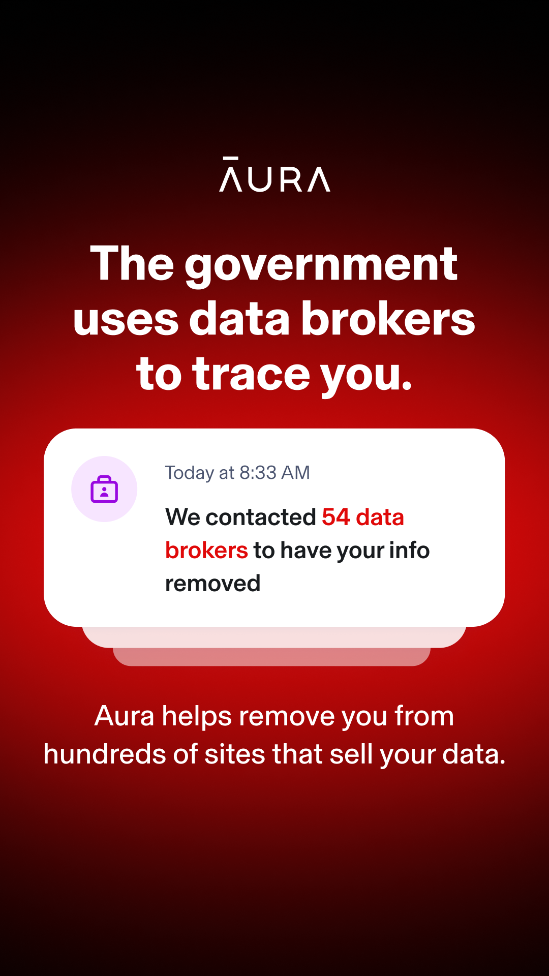 Aura Company Facebook ad