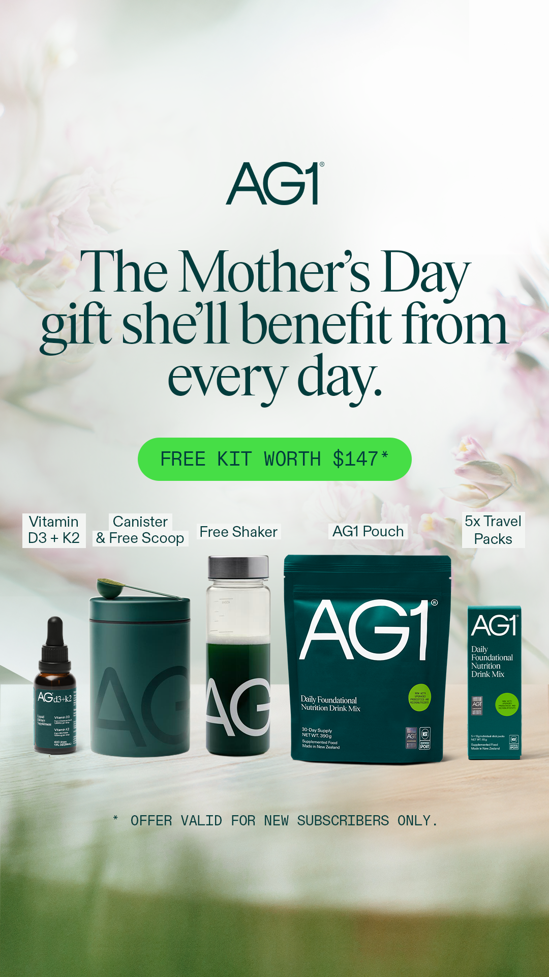 AG1 by Athletic Greens Facebook ad