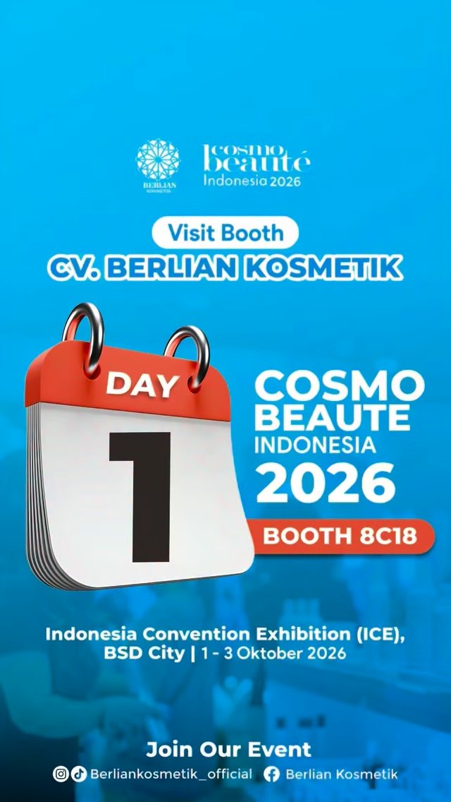 CV Berlian Kosmetik Facebook ad: COSMOBEAUTÉ INDONESIA 2026 IS HERE!