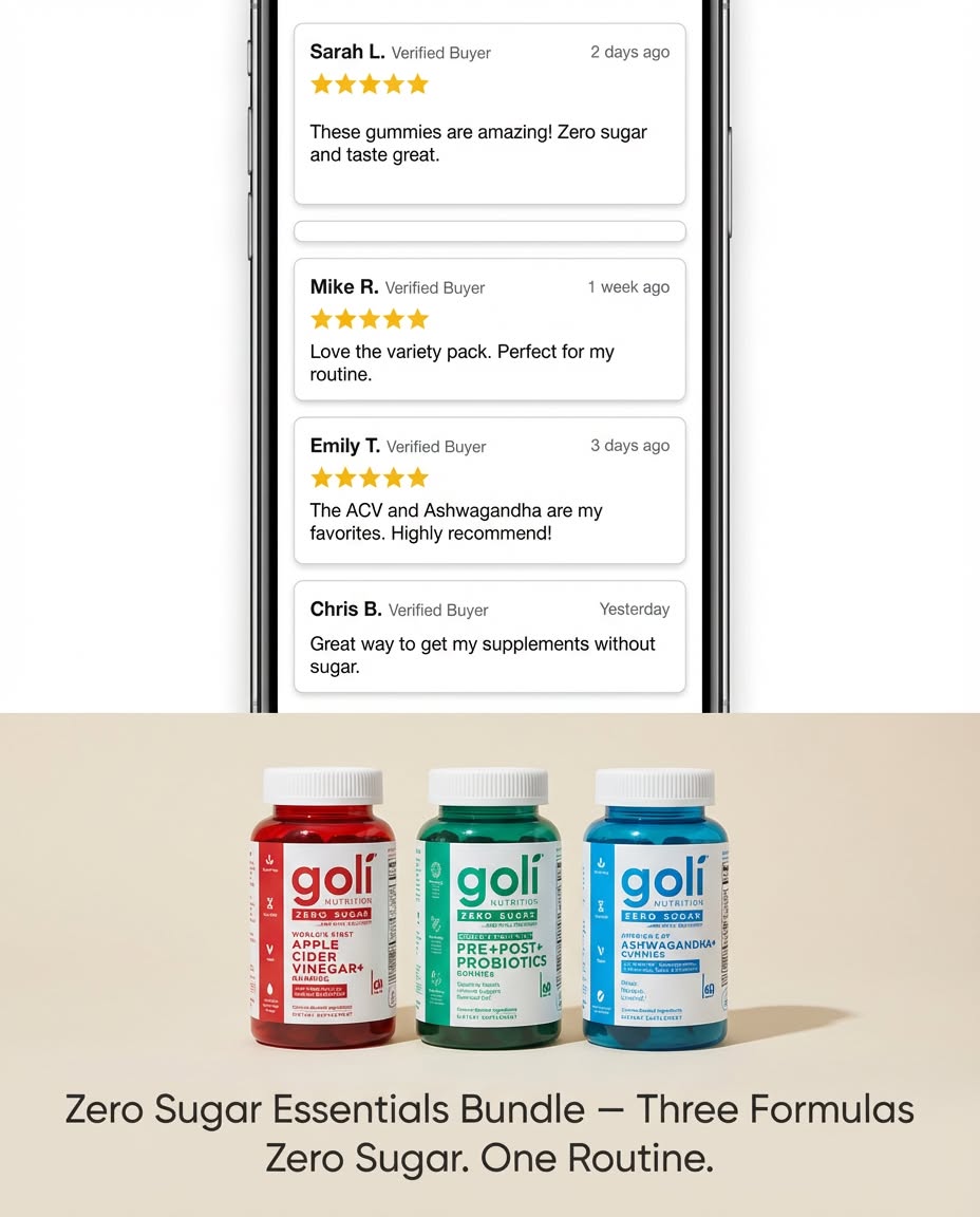 Goli Facebook ad