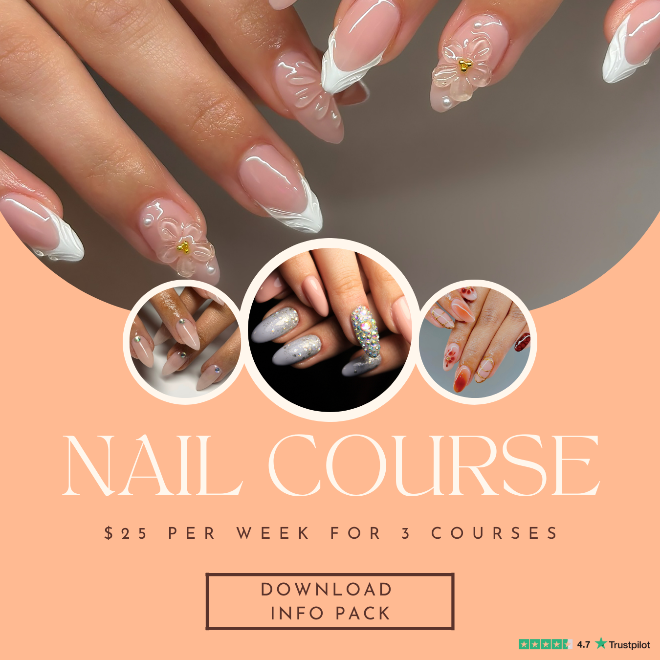 Bela Beauty College Facebook ad