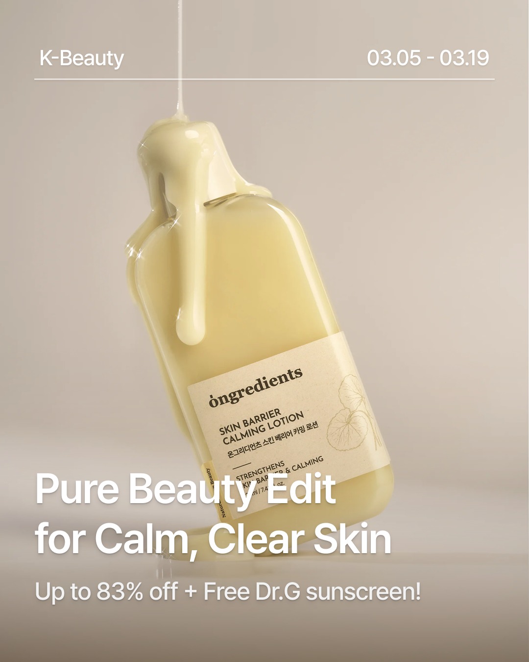 kstyle4u_official Facebook ad: Give your irritated skin a moment of calm…