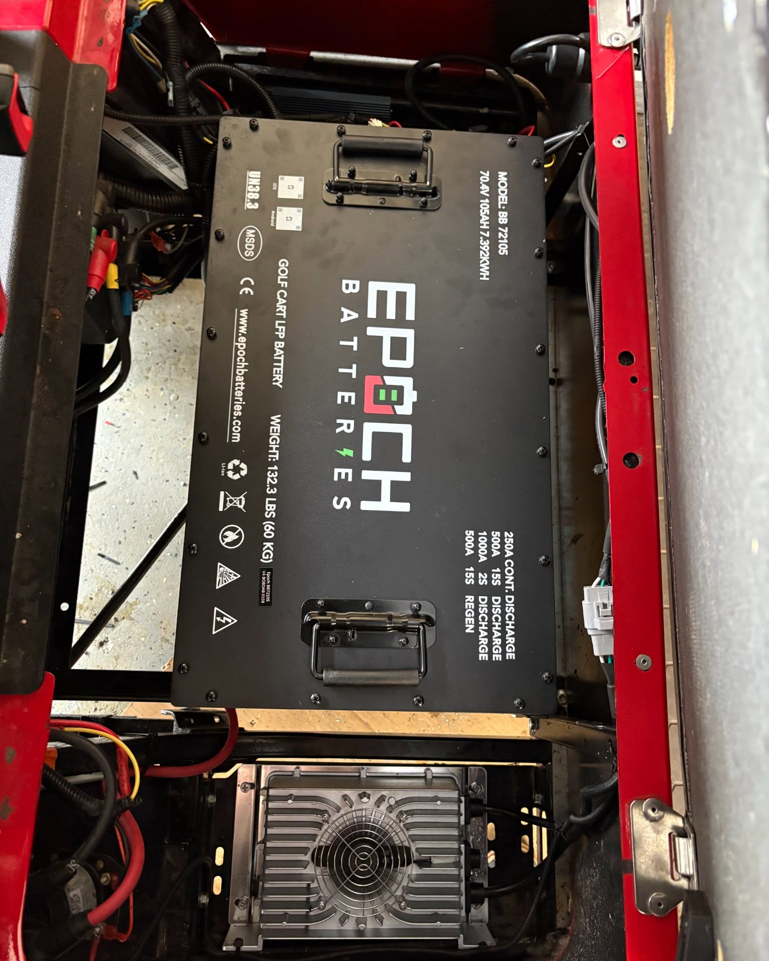 Travis Mac Facebook ad: Golf Cart Lithium Battery Conversions, Lift Kits, Sound…