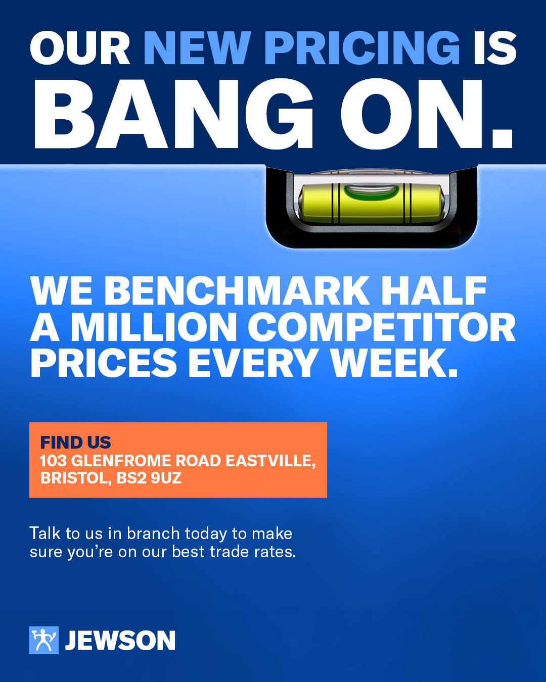 Jewson Facebook ad