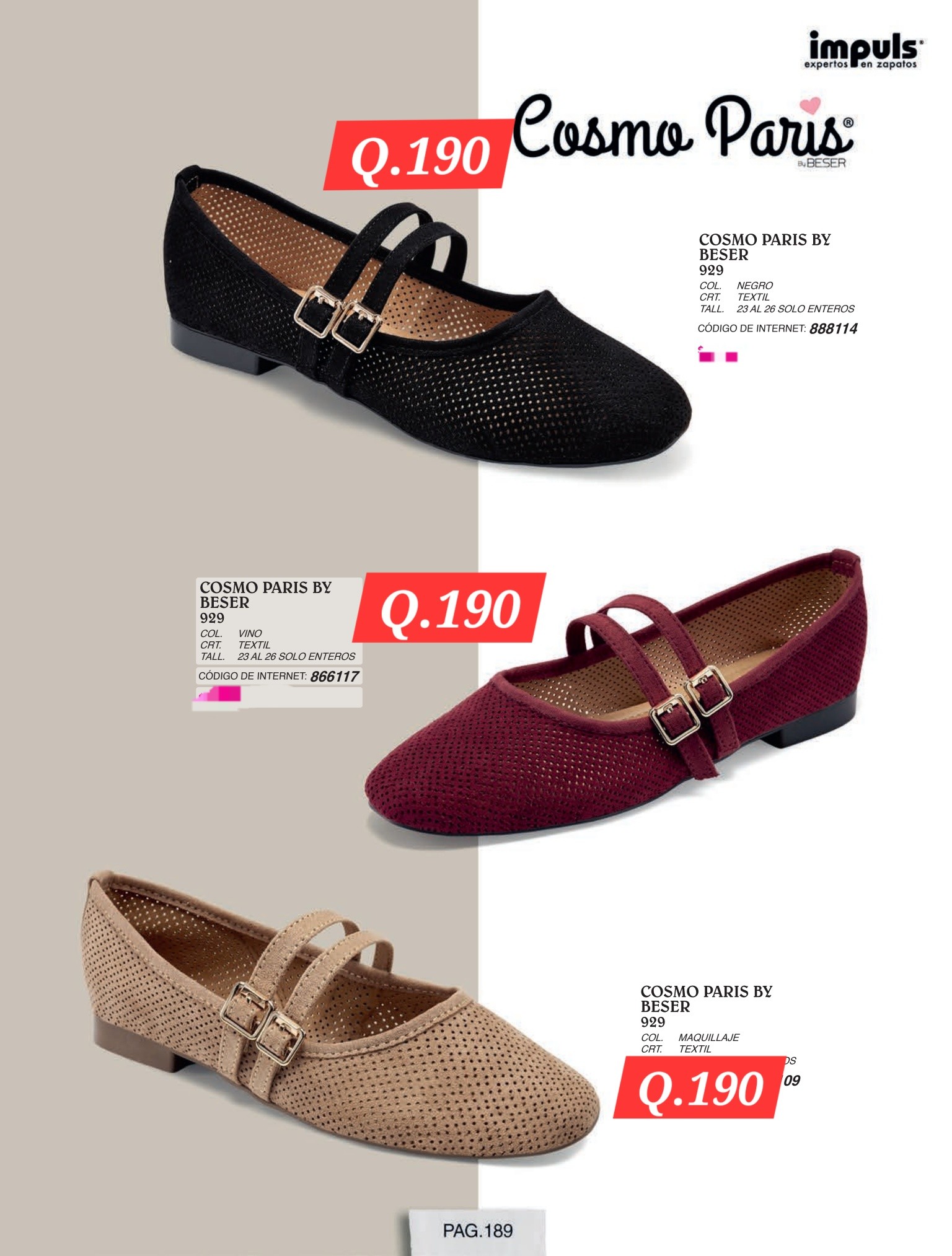 Multimarcas Facebook ad: COMODOS Y PERFECTOS