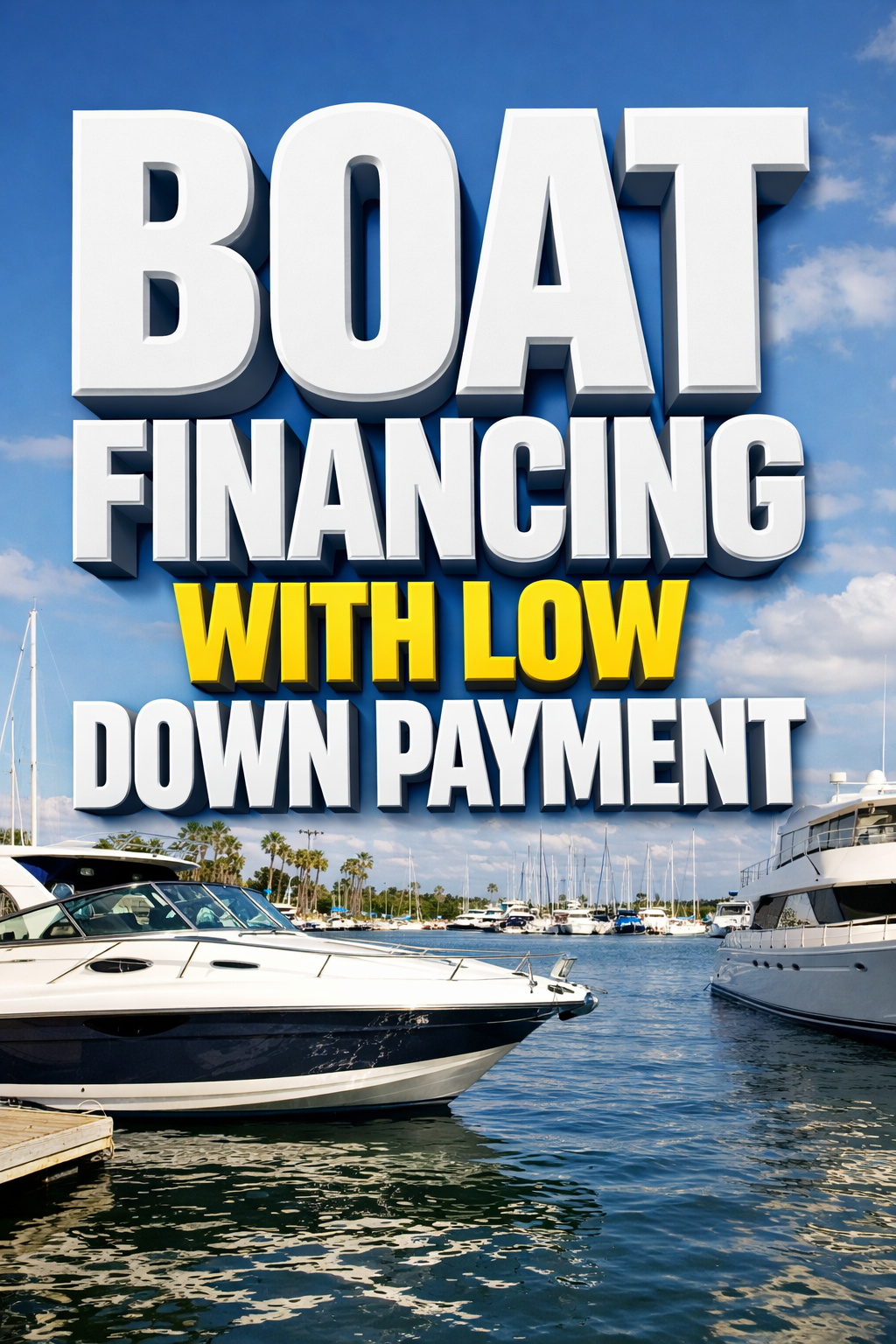 Guide Grove Facebook ad: Boat Financing With Low Down Payment