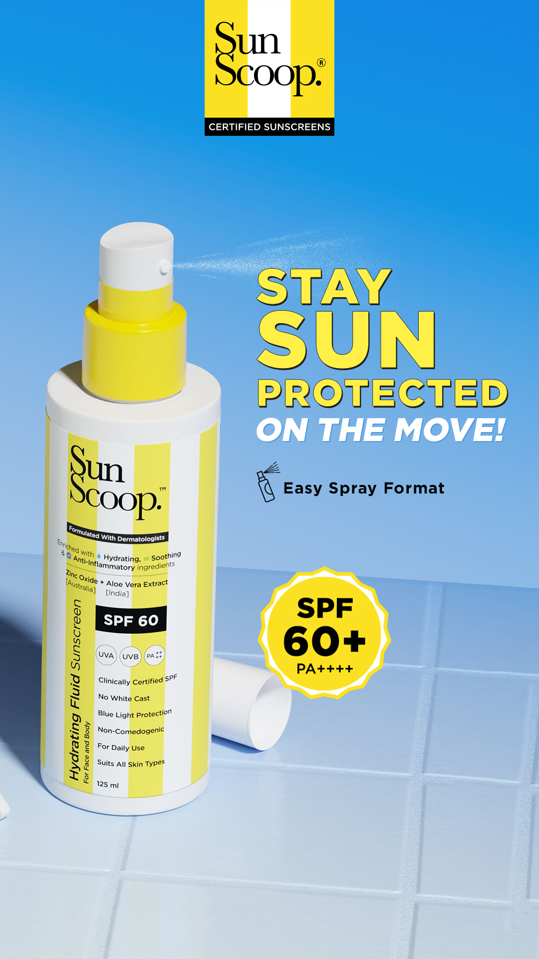 Sunscoop SPF Facebook ad