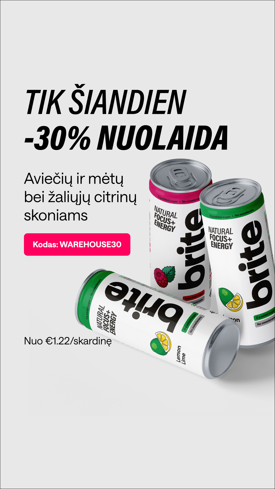 Brite Facebook ad