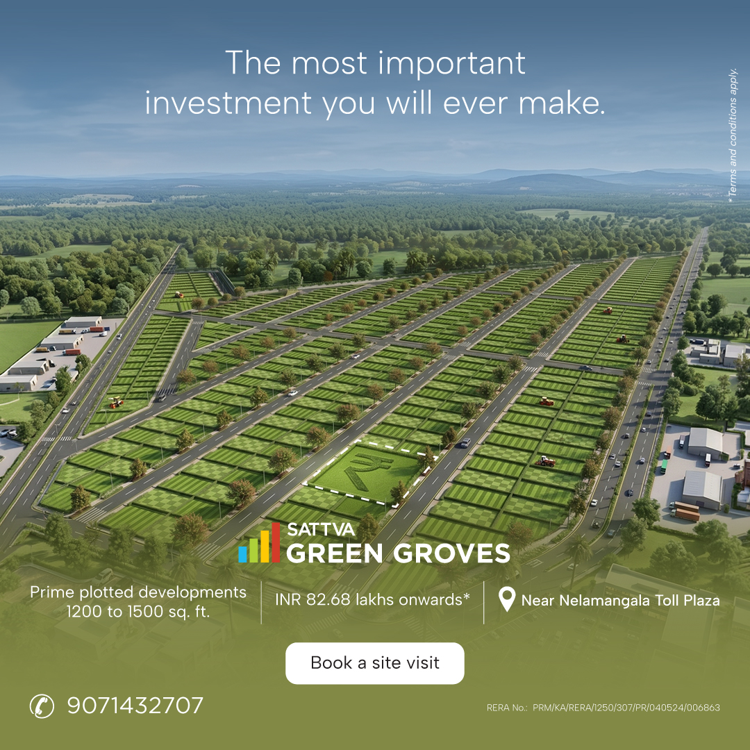 Sattva Facebook ad: Invest in a future-ready address