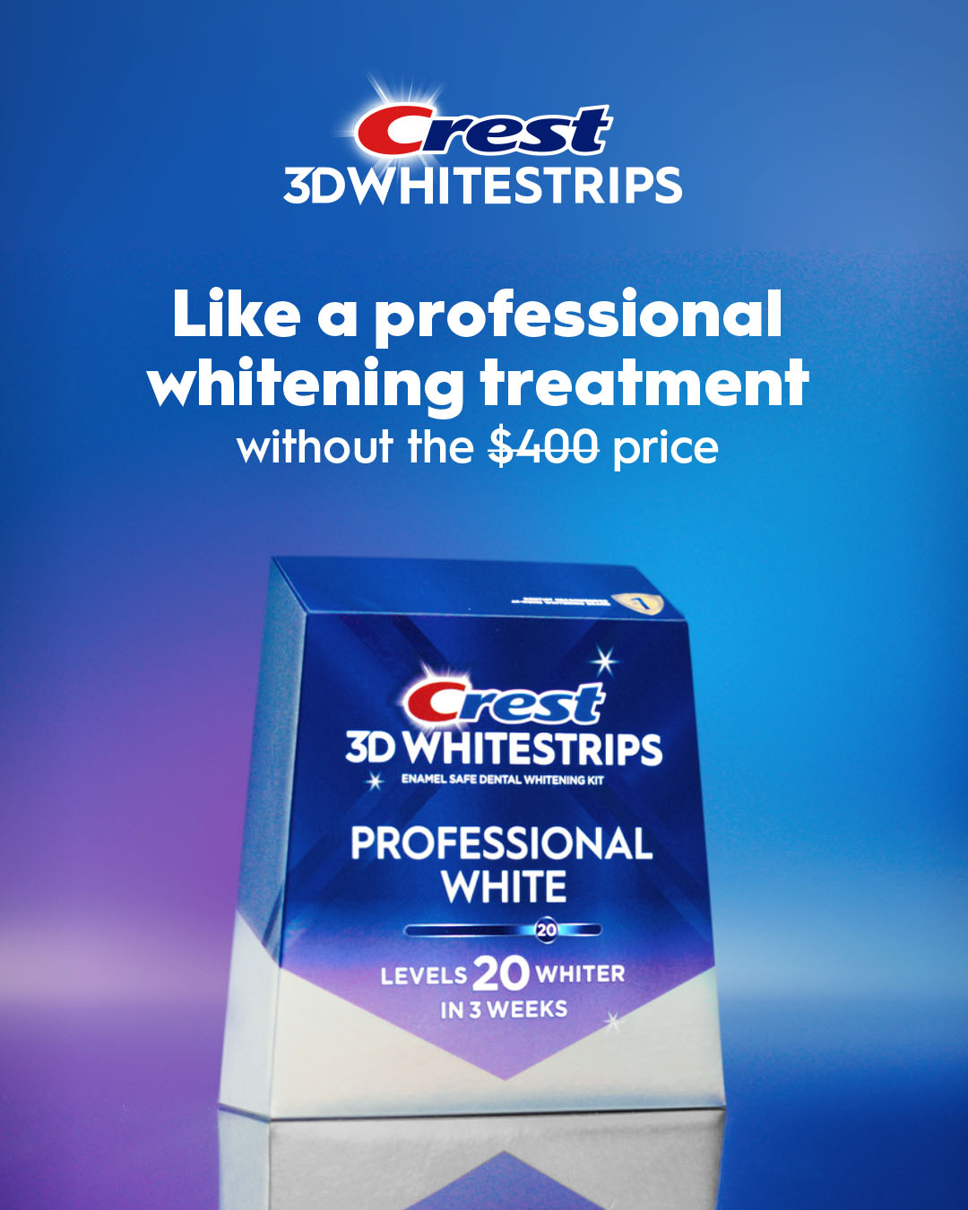 Crest Facebook ad