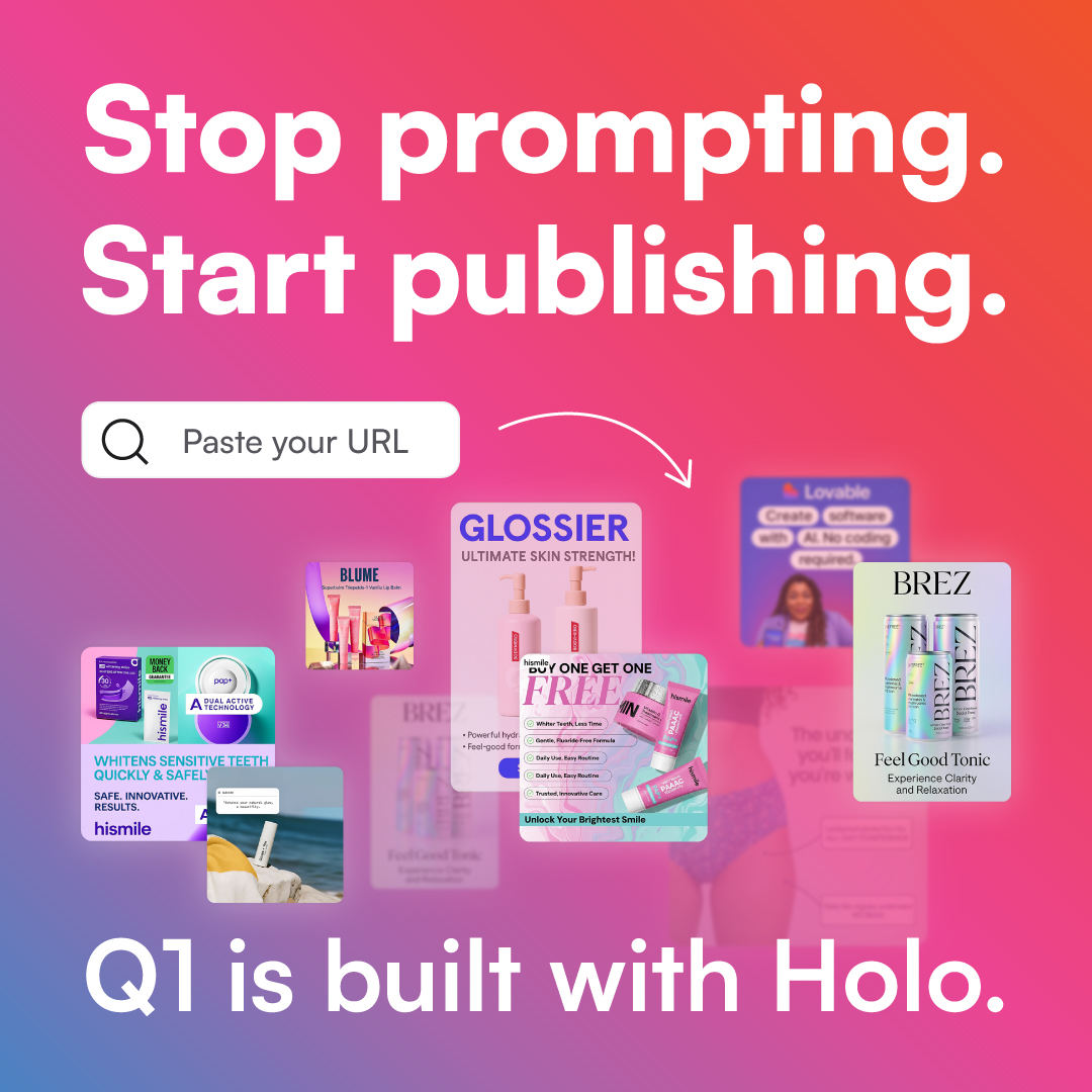 Holo Facebook ad