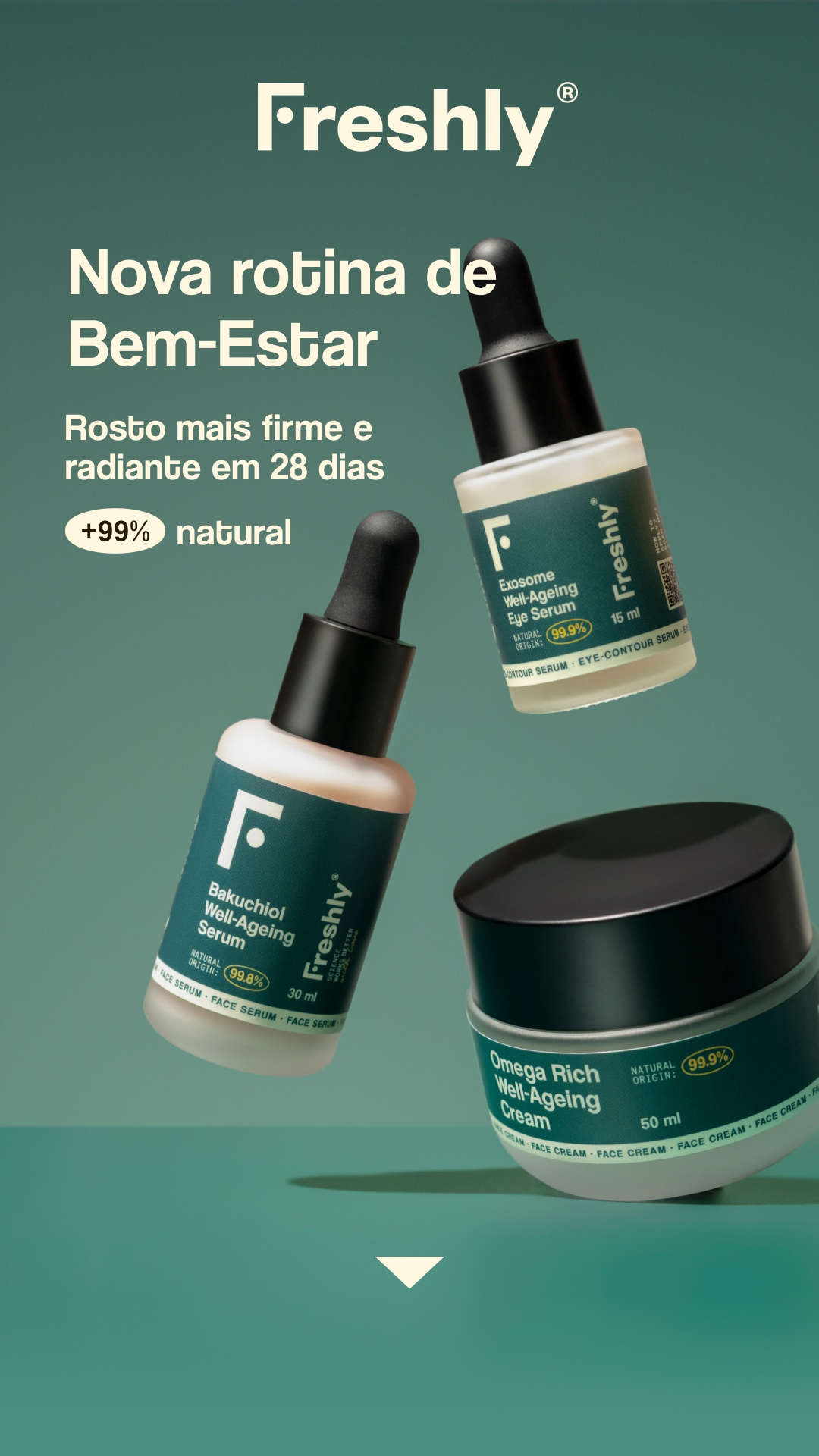 Freshly Cosmetics Facebook ad from Feb 10, 2026