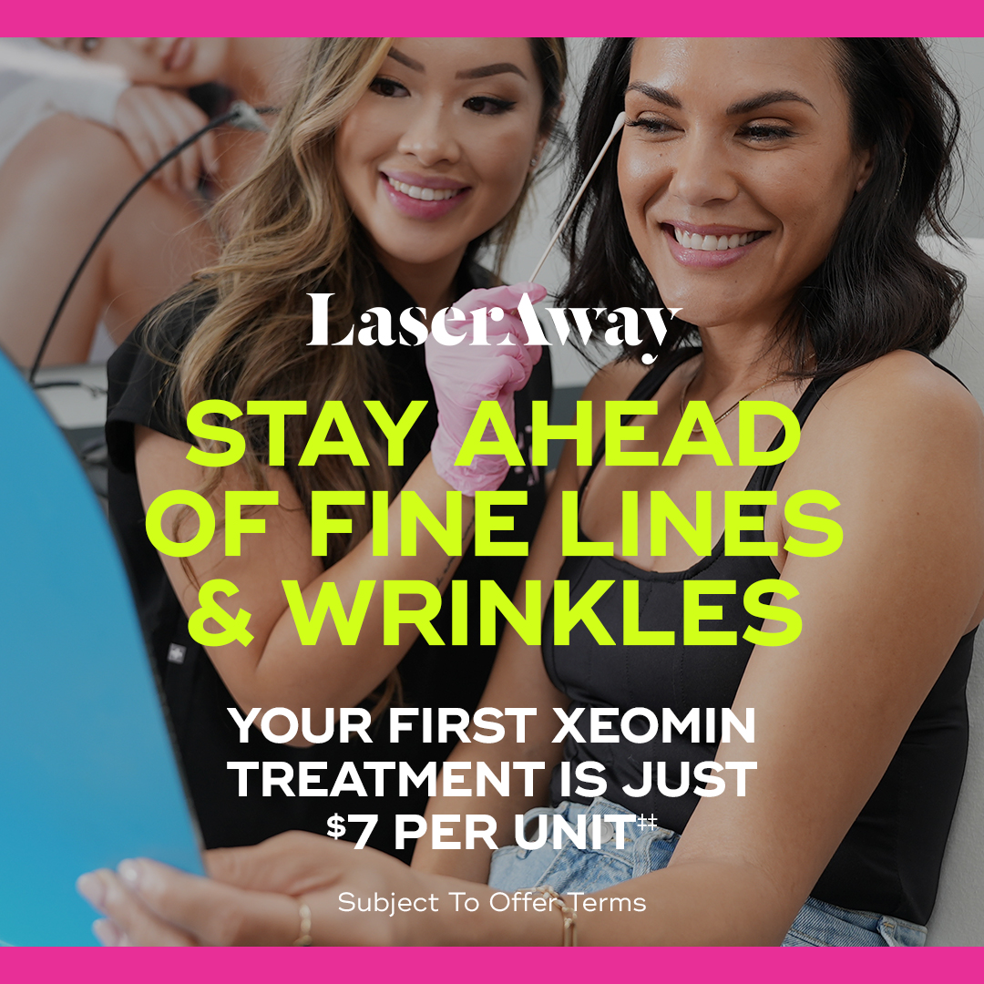 LaserAway Facebook ad