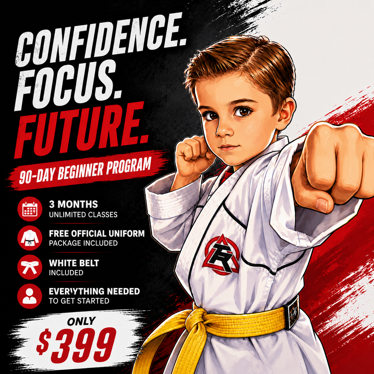 Tiger Rock Martial Arts of Keller Facebook ad