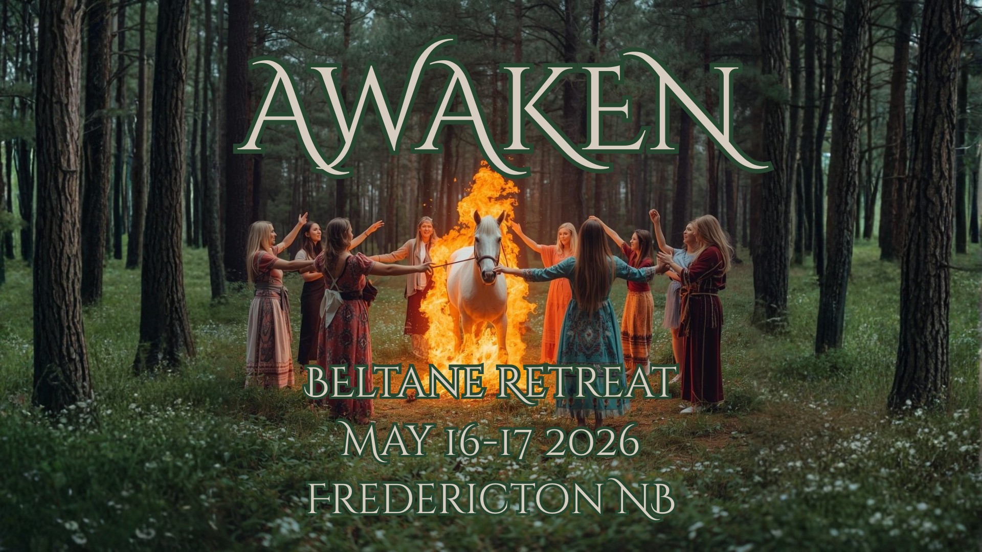 Melissa Bourbonnais-Infante Facebook ad: AWAKEN Beltane Retreat- Sacred Ceremony, Rituals…