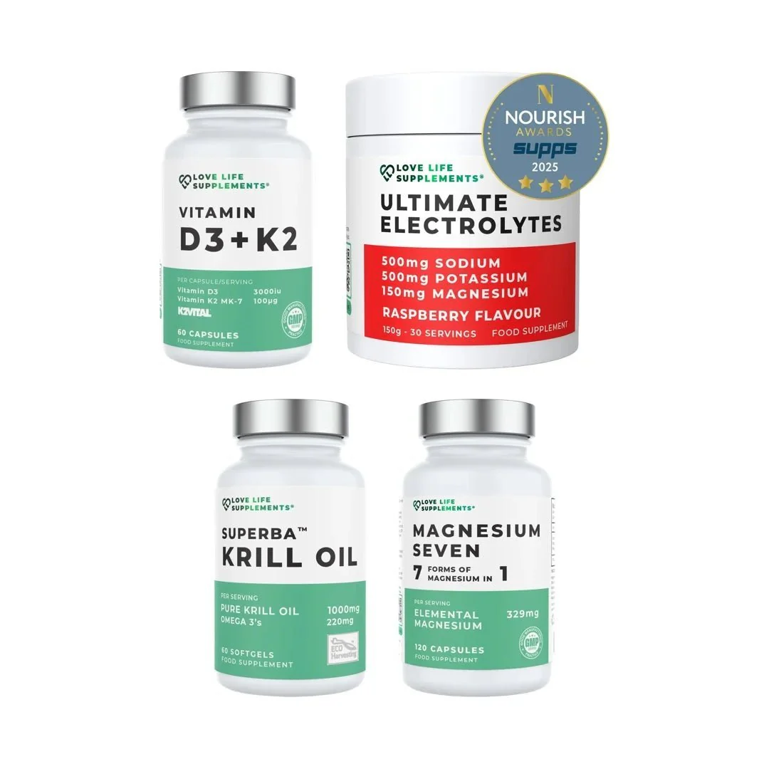 Love Life Supplements Facebook ad: Start 2026 with a healthier routine