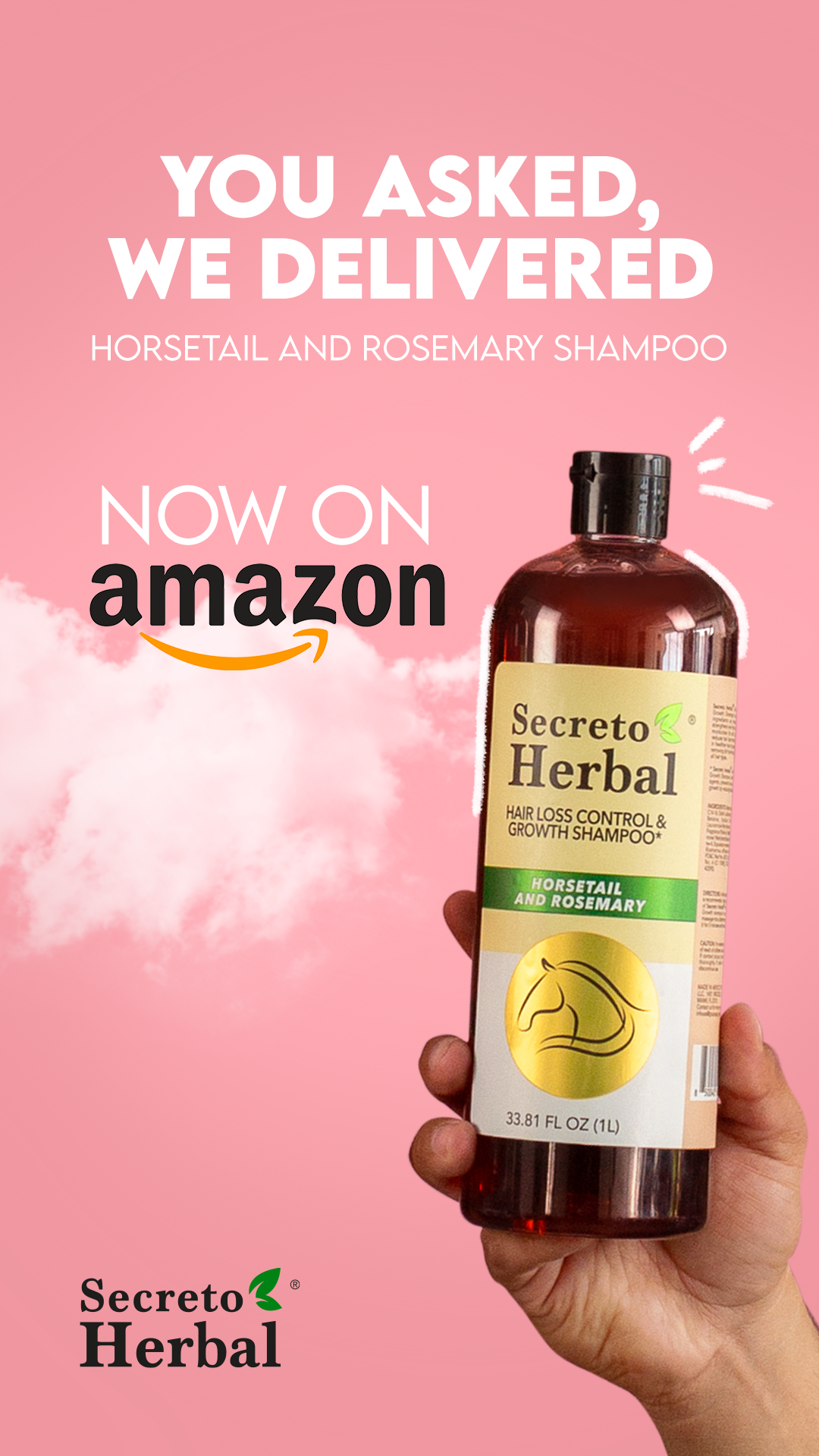 Secreto Herbal USA Facebook ad from Apr 1, 2026
