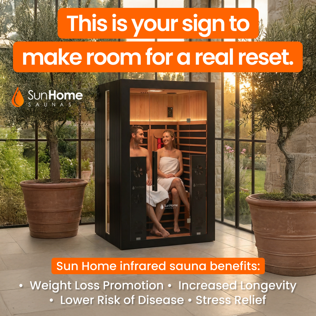 Sun Home Saunas Facebook ad