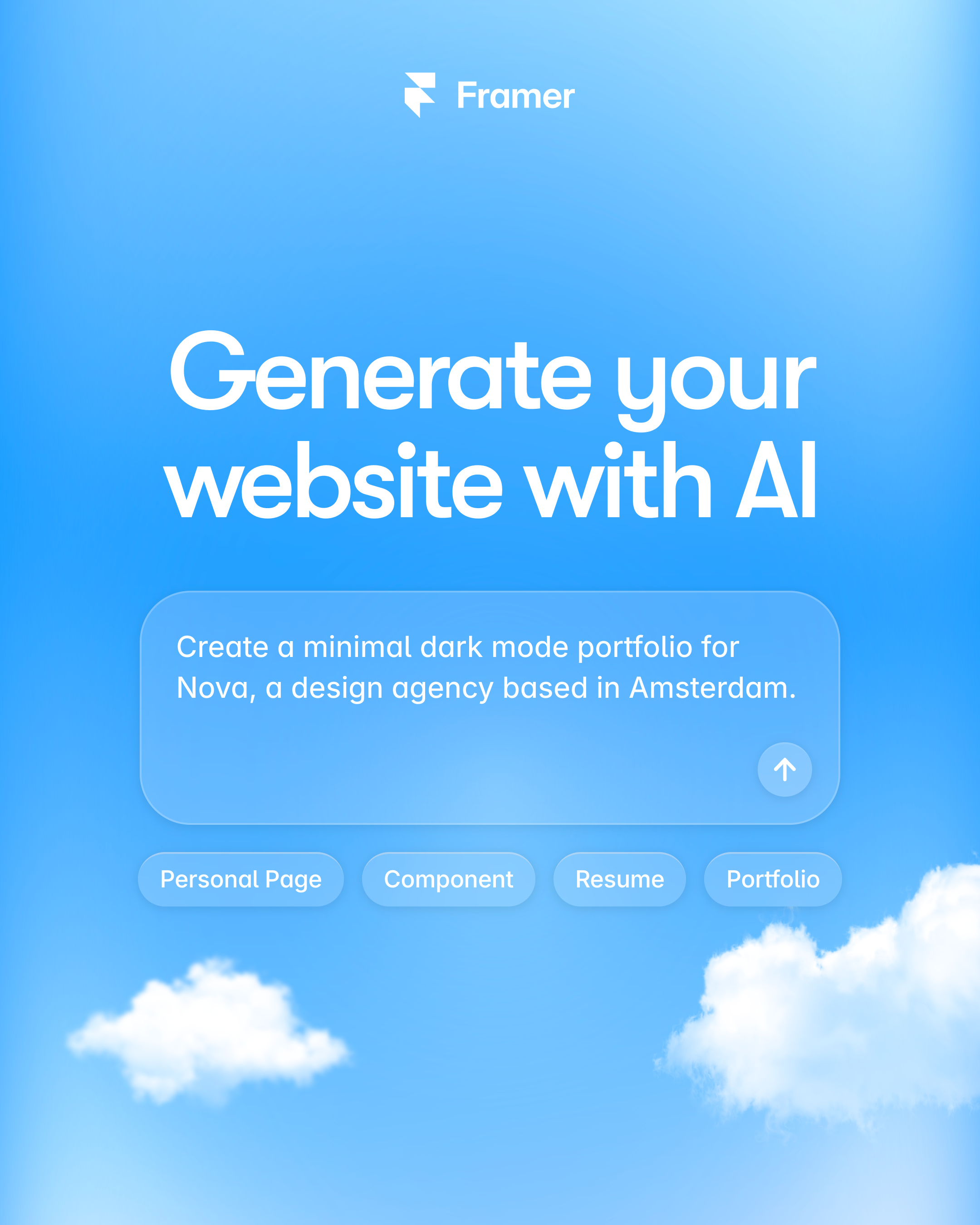 Framer Facebook ad