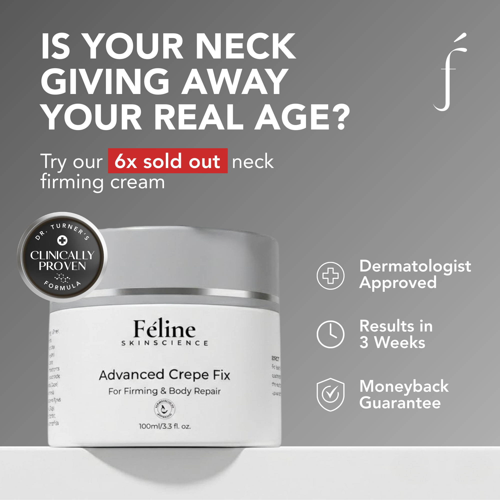 Féline Skincare Facebook ad