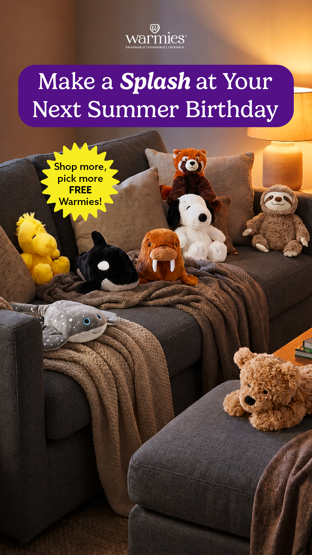 Warmies USA Facebook ad
