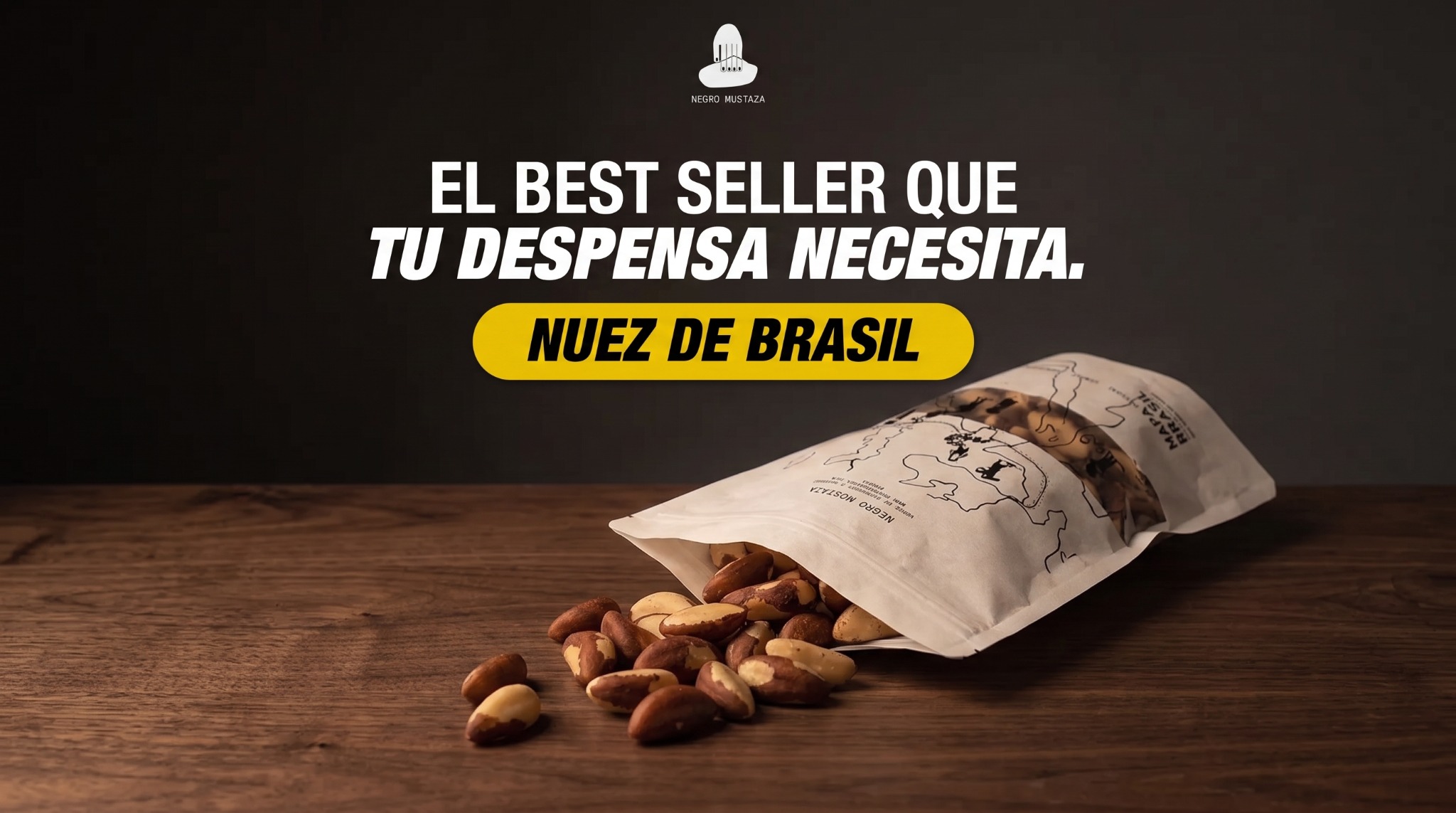 Negro Mostaza Facebook ad: Consiguela en nuestra tienda