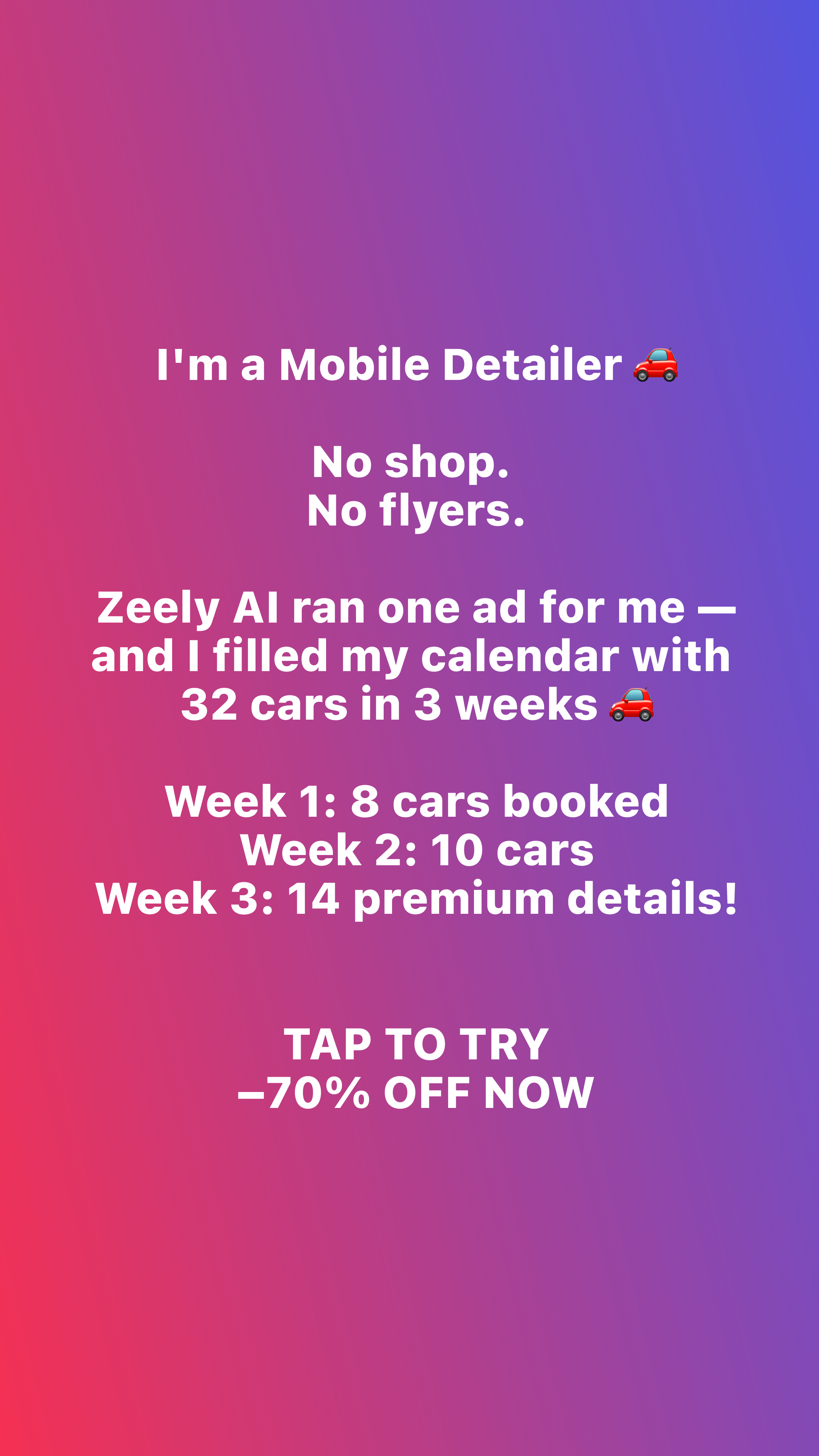 Zeely Facebook ad