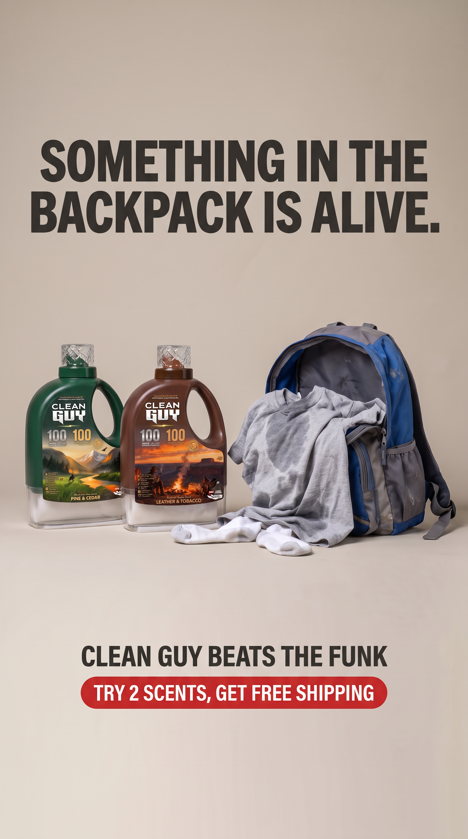 Clean Guy Facebook ad