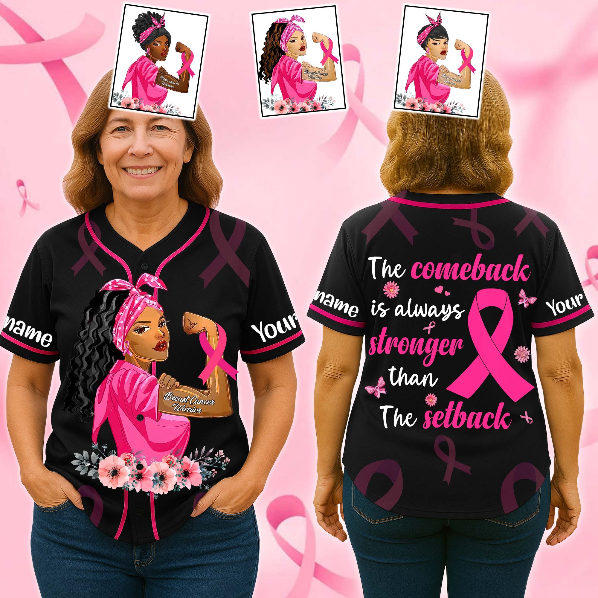 Breast Cancer Awareness Gift Facebook ad