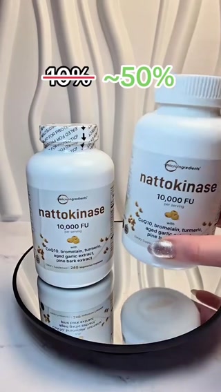 Micro Ingredients Facebook ad: 10,000FU Nattokinase Complex