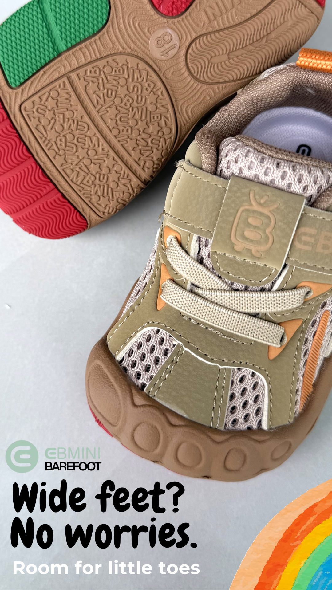 Ebmini - Kinder Barfußschuhe Facebook ad