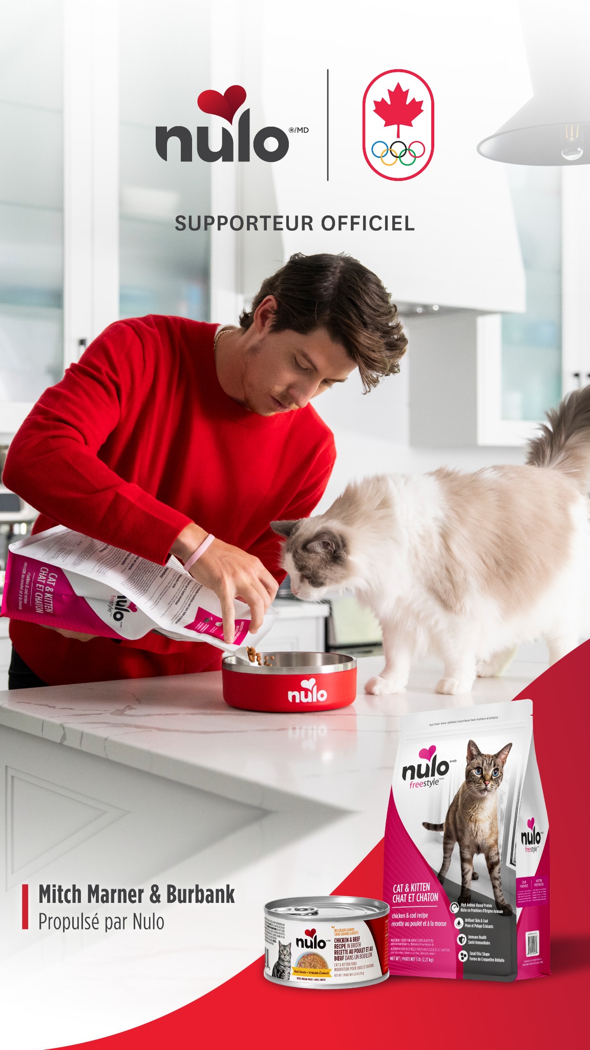 Nulo Pet Food Facebook ad from Feb 9, 2026