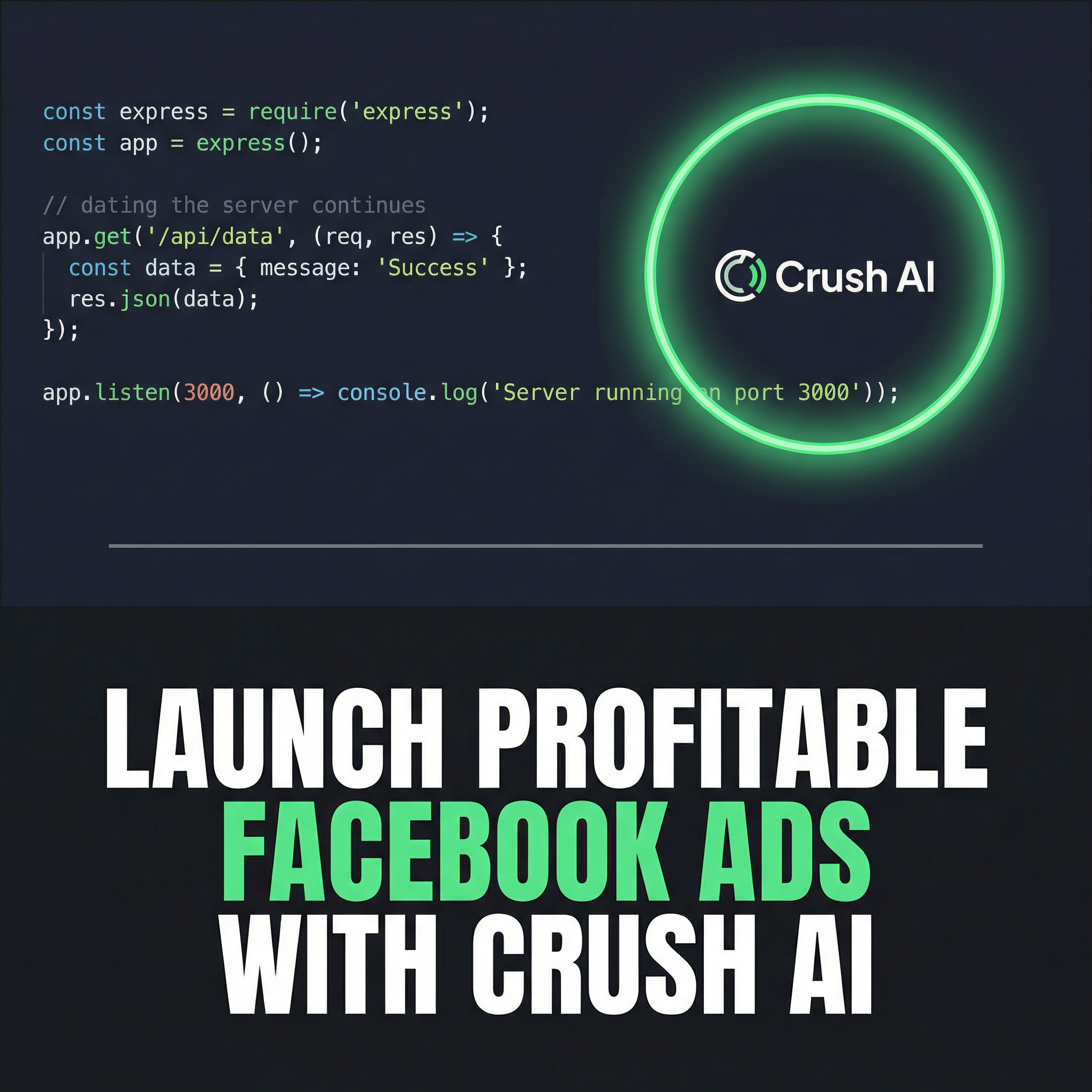 Mike Johnson - AI Marketing Facebook ad