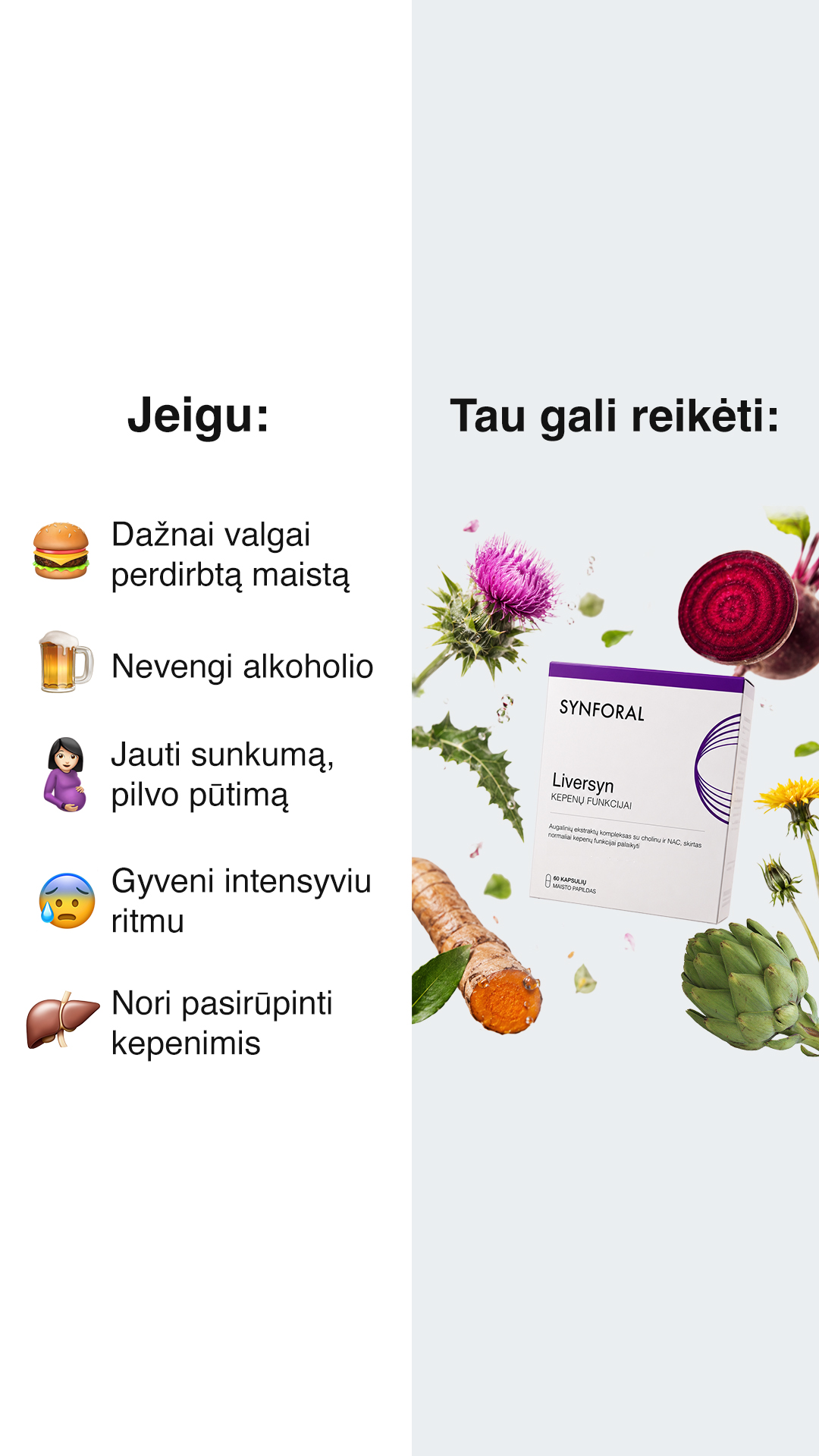 Synforal Facebook ad from Aug 1, 2026