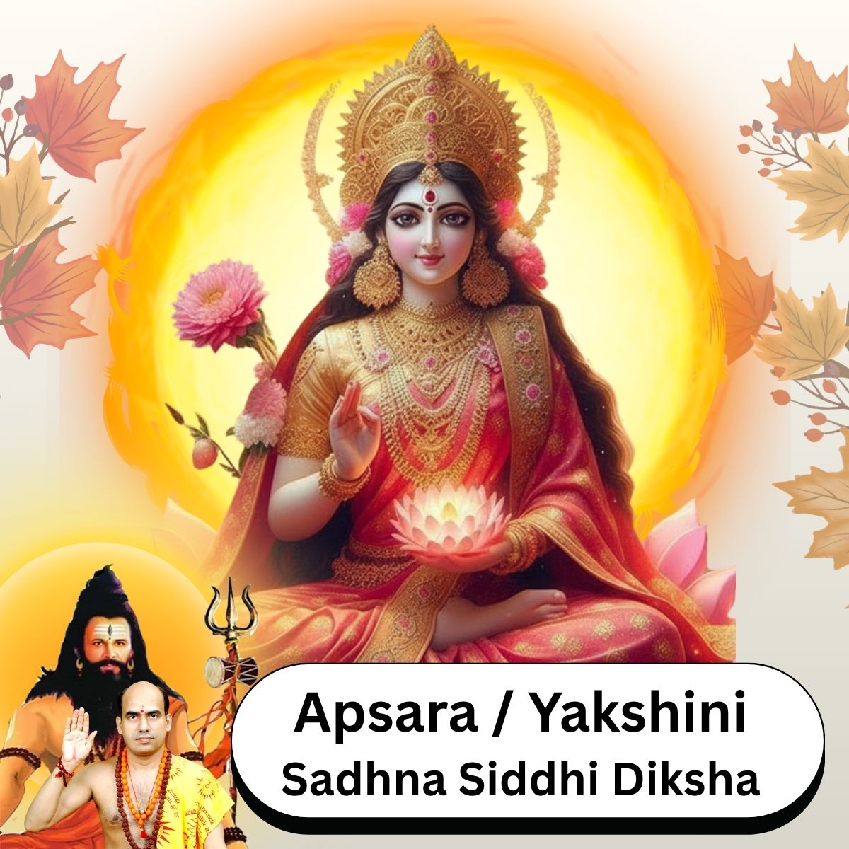 Dhyan Yog Jan Jagriti Seva Sansthan Facebook ad: Receive authentic Diksha & rare Sadhna guidance