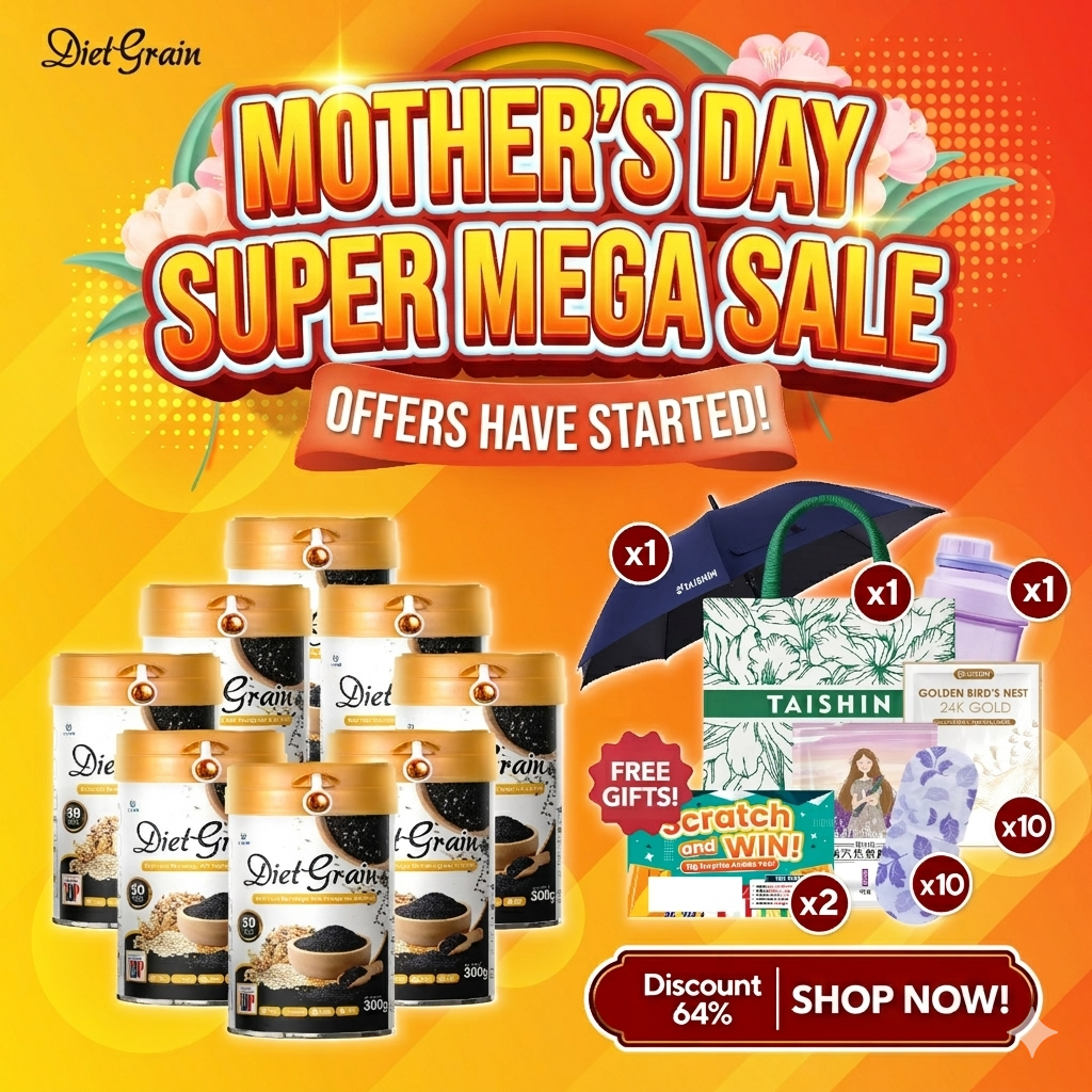 Hishin DietGrain Facebook ad