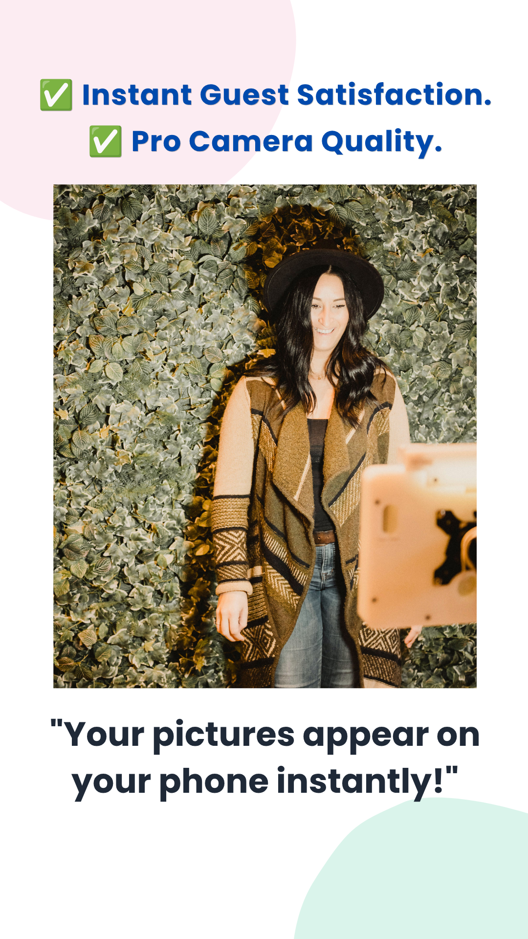 Pixilated Facebook ad