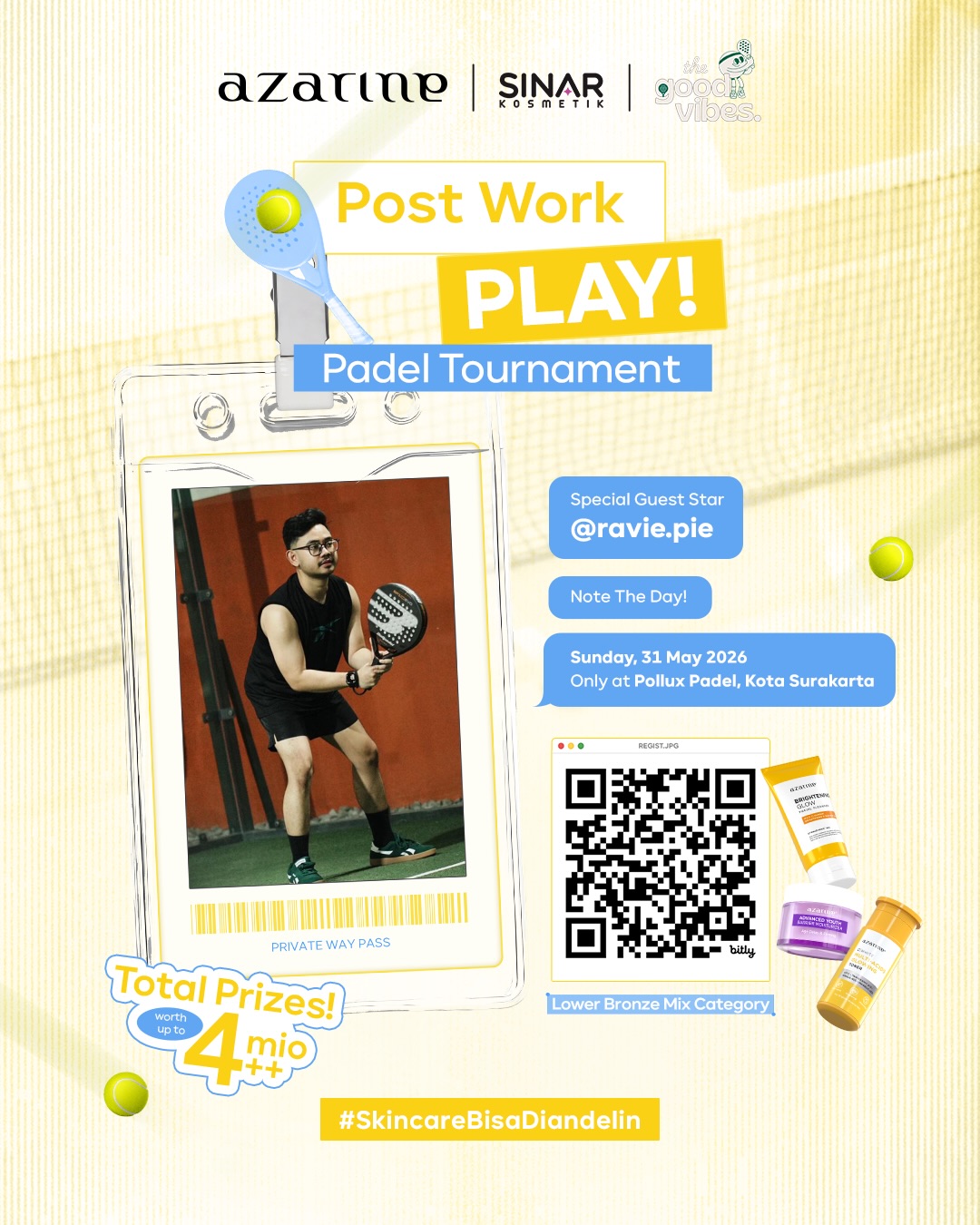 AzarineOfficial Facebook ad: Siapkan partner terbaikmu dan join Post Work PLAY!
