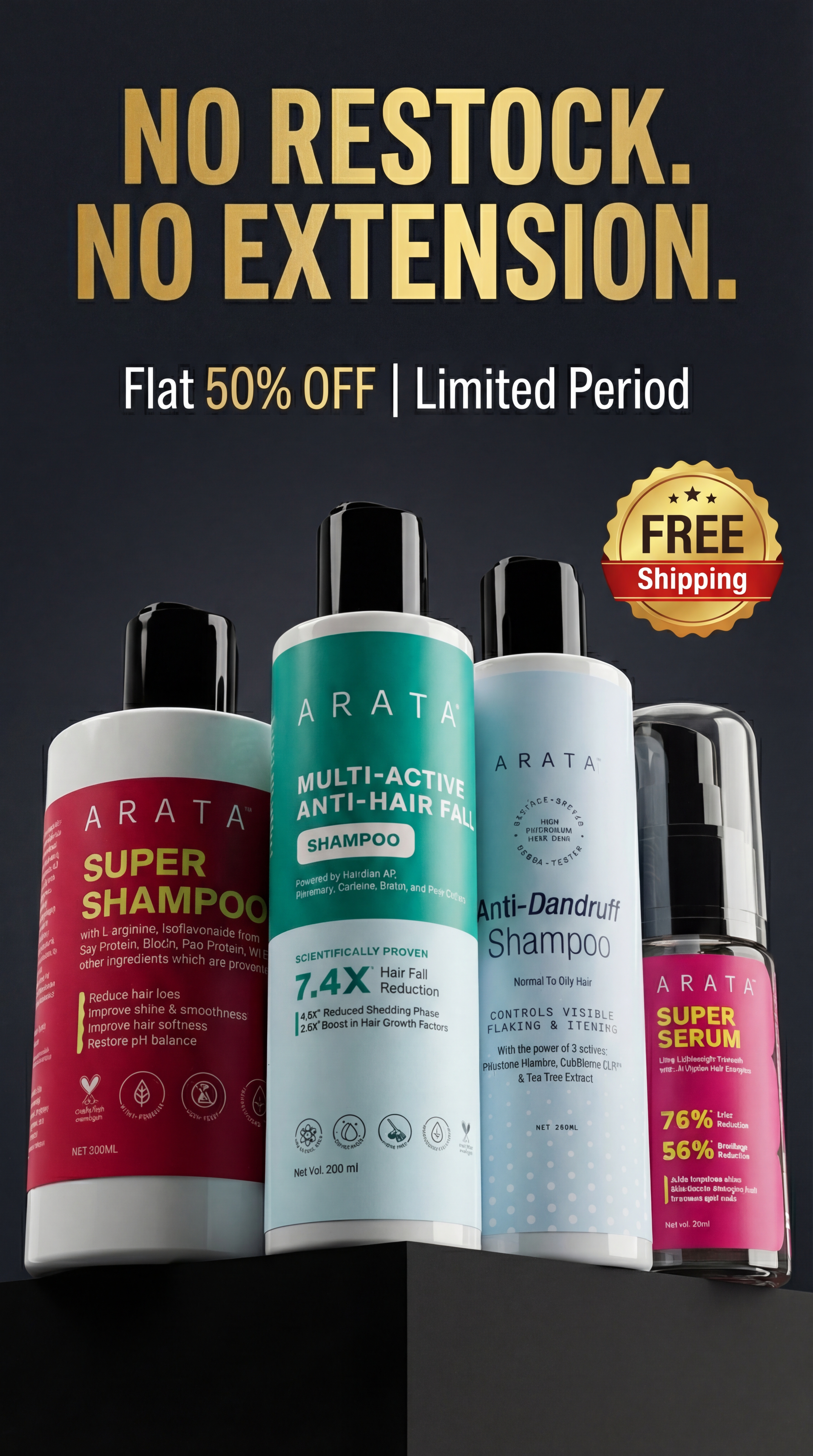 Arata Beauty Facebook ad