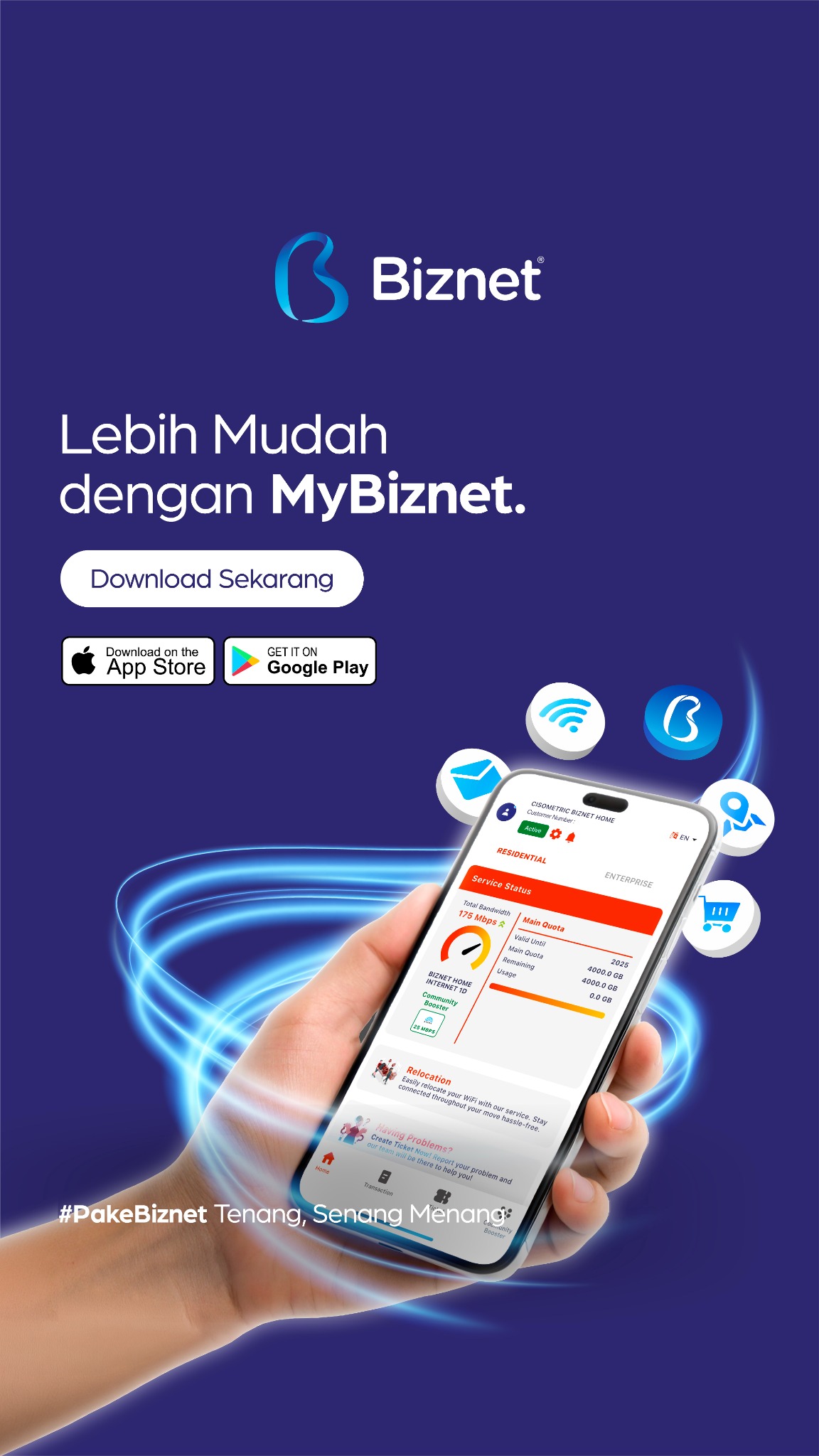 Biznet Home Facebook ad