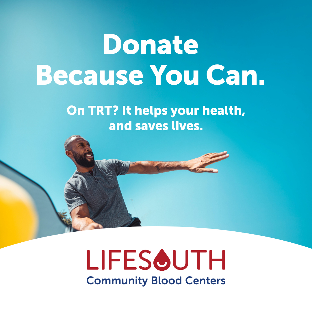 LifeSouth Community Blood Centers Facebook ad