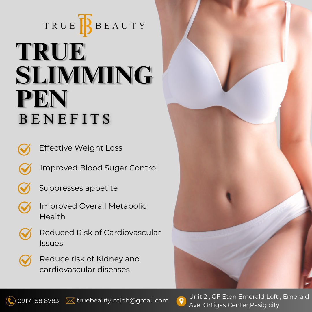True Beauty International Facebook ad: Achieve your weight goals with confidence!