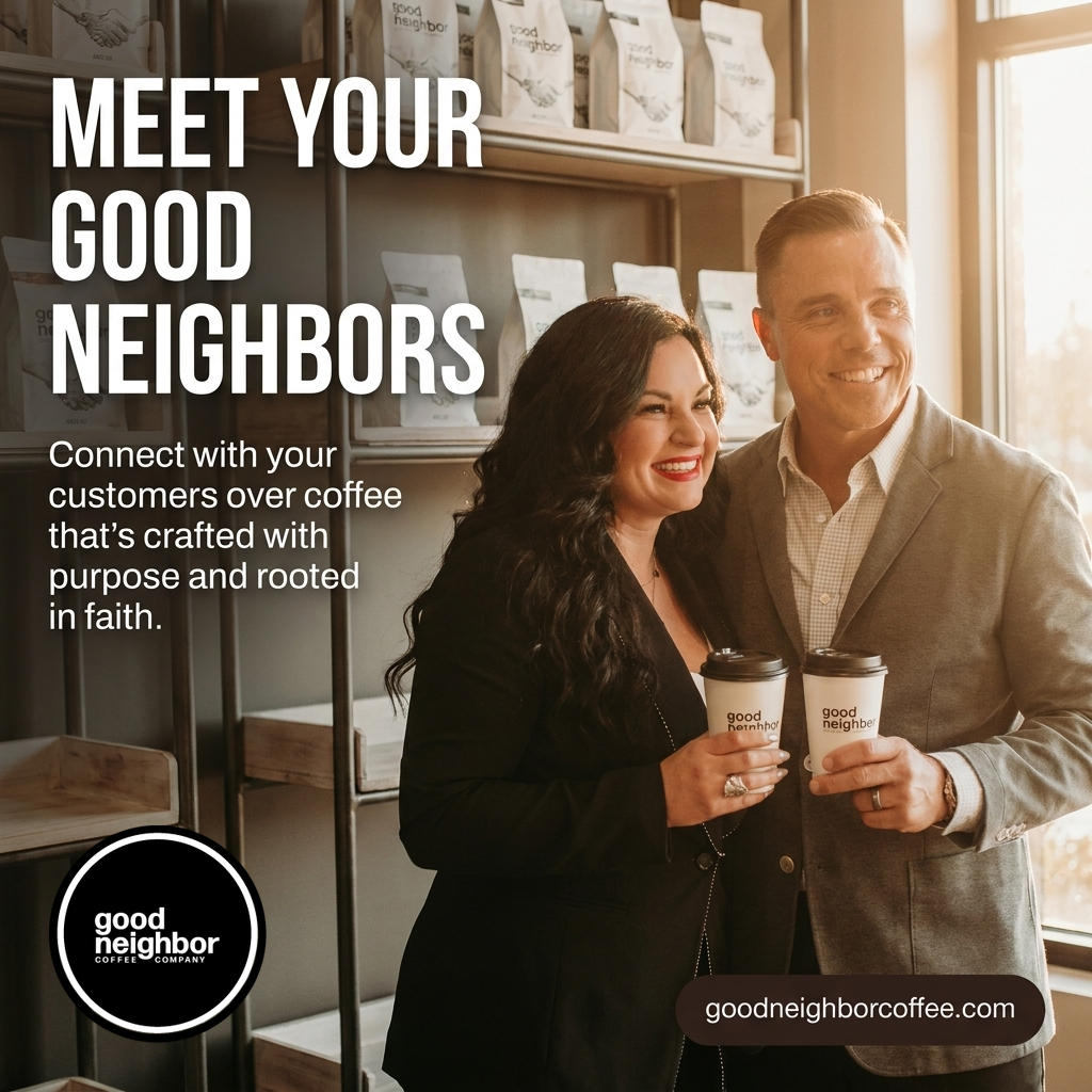 Good Neighbor Coffee Company Facebook ad