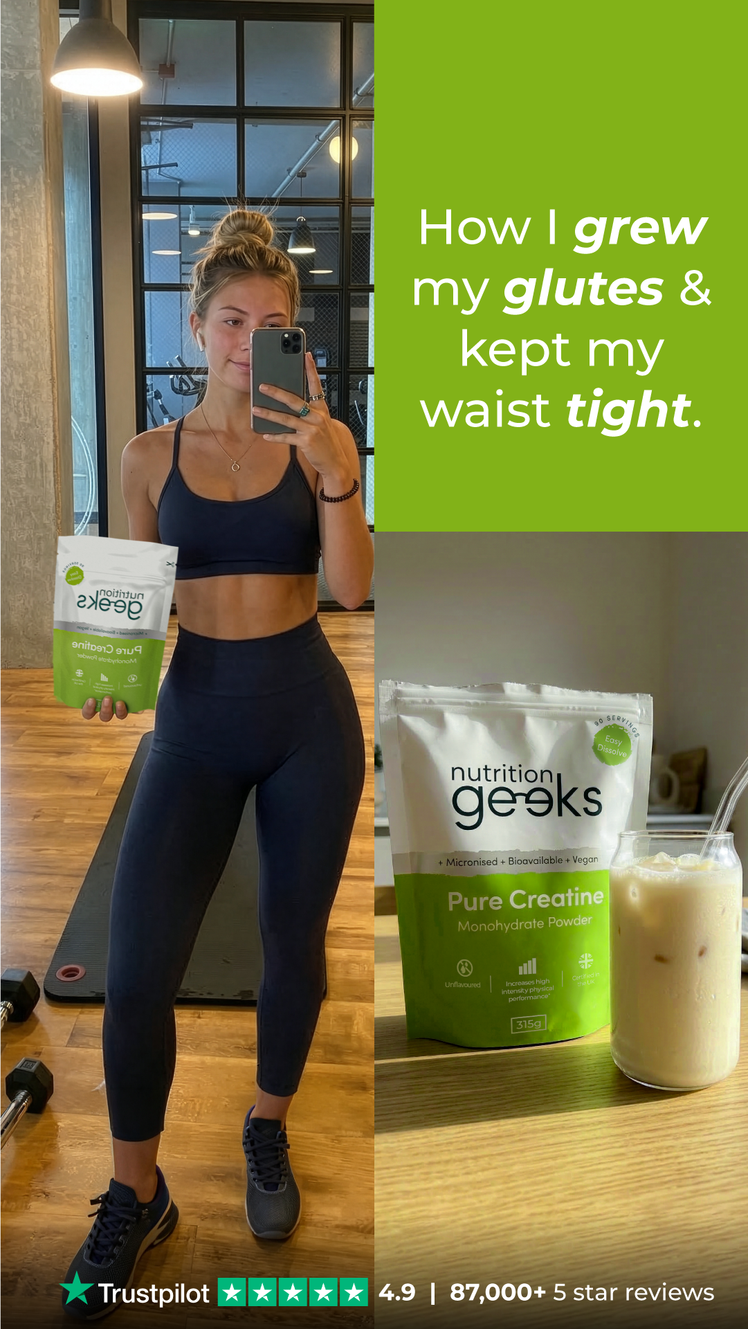 Nutrition Geeks Facebook ad